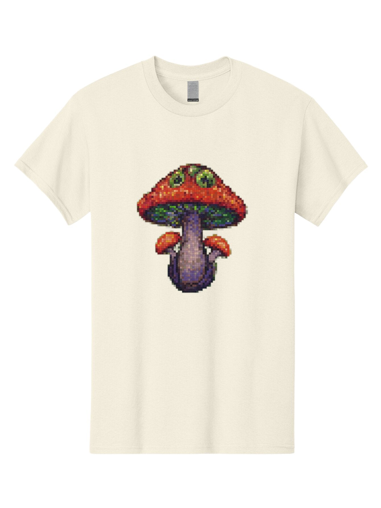 Pixel-Mushroom Men'S Graphic Tee, 100% Cotton, Comfortable Casual Summer Wear, Machine Washable, Vintage Camera, Old Camera, Antique Camera, Black Camera, Classic Photography, Photography Equipment, Nostalgic Device, Film Camera, Camera Art Bar306 10