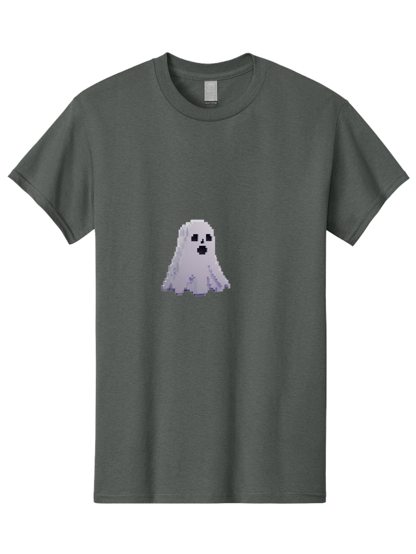 Pixelated-Ghost Men'S Graphic Tee, 100% Cotton, Comfortable Casual Summer Wear, Machine Washable, Vintage Camera, Old Camera, Antique Camera, Black Camera, Classic Photography, Photography Equipment, Nostalgic Device, Film Camera, Camera Art Bar307 2