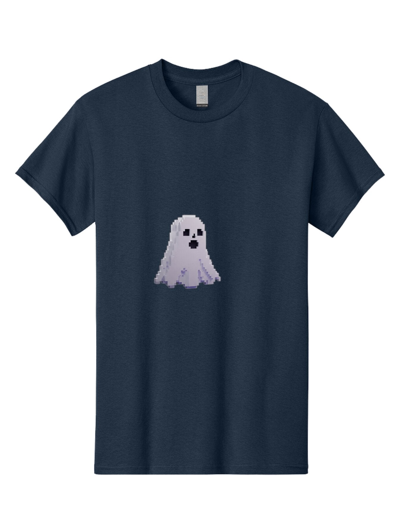 Pixelated-Ghost Men'S Graphic Tee, 100% Cotton, Comfortable Casual Summer Wear, Machine Washable, Vintage Camera, Old Camera, Antique Camera, Black Camera, Classic Photography, Photography Equipment, Nostalgic Device, Film Camera, Camera Art Bar307 15