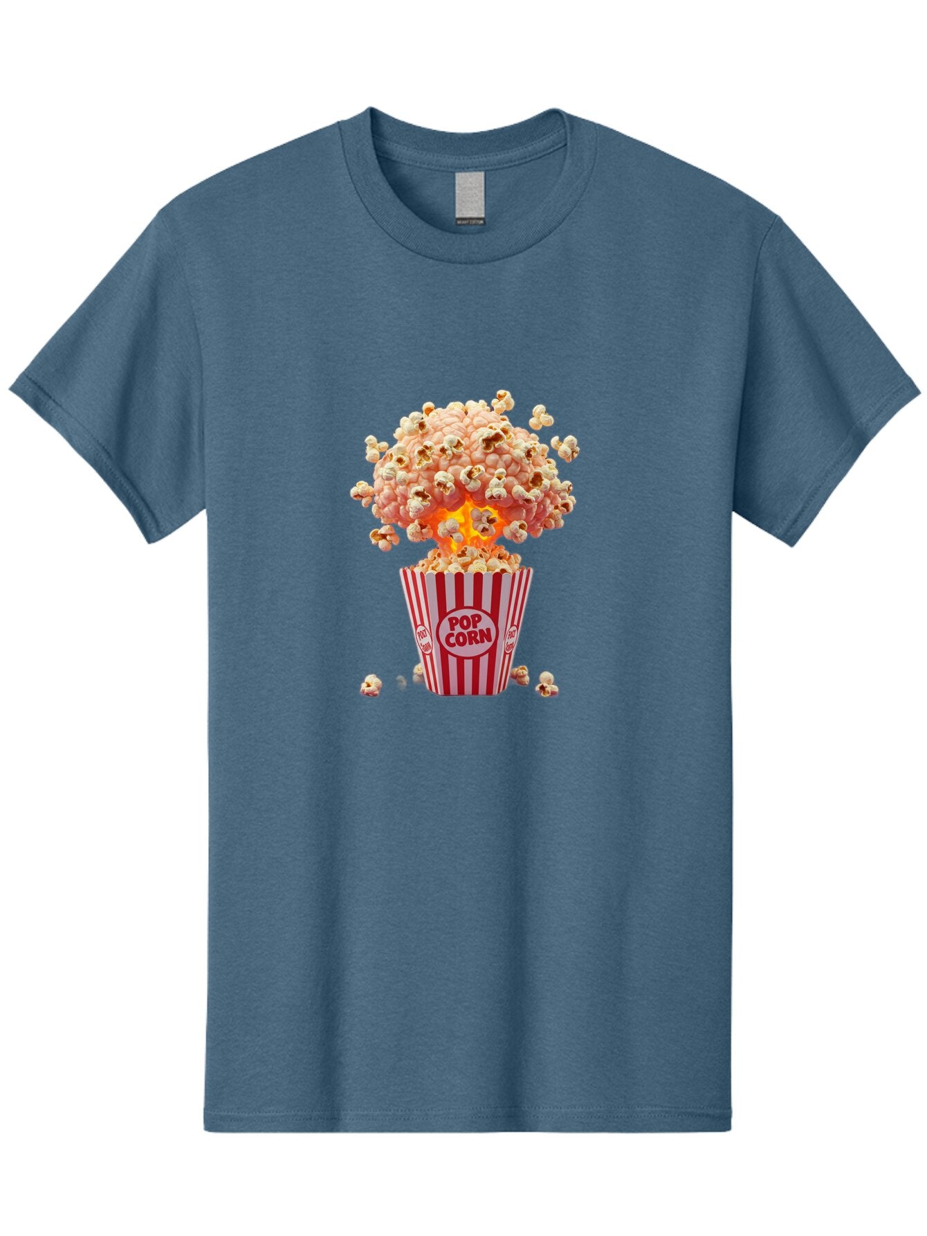 Pop-Corn-1 Men'S Graphic Tee, 100% Cotton, Comfortable Casual Summer Wear, Machine Washable, Vintage Camera, Old Camera, Antique Camera, Black Camera, Classic Photography, Photography Equipment, Nostalgic Device, Film Camera, Camera Art Bar312 14