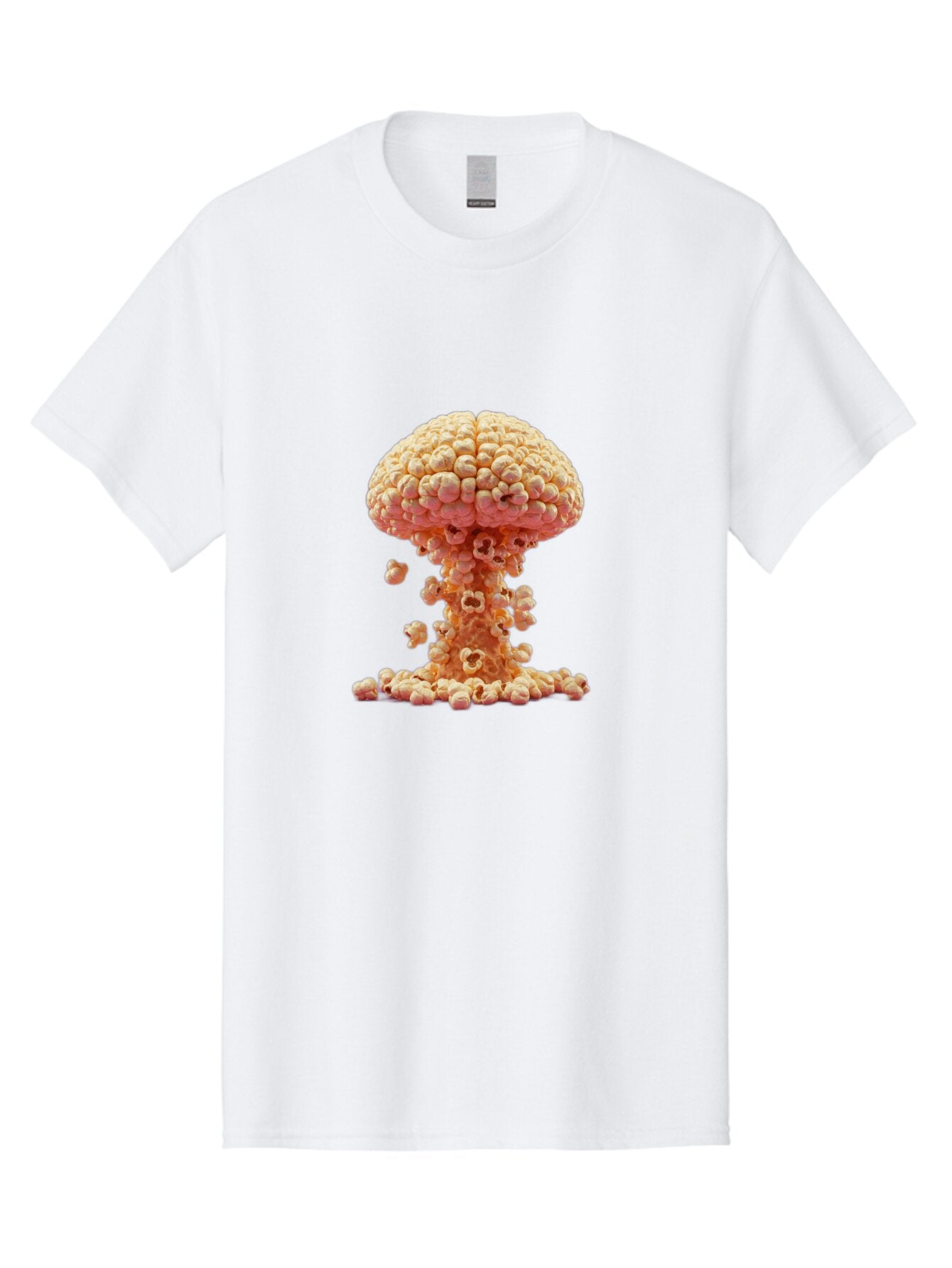 Popcorn-Mushroom-Cloud Men'S Graphic Tee, 100% Cotton, Comfortable Casual Summer Wear, Machine Washable, Vintage Camera, Old Camera, Antique Camera, Black Camera, Classic Photography, Photography Equipment, Nostalgic Device, Film Camera, Bar314 11
