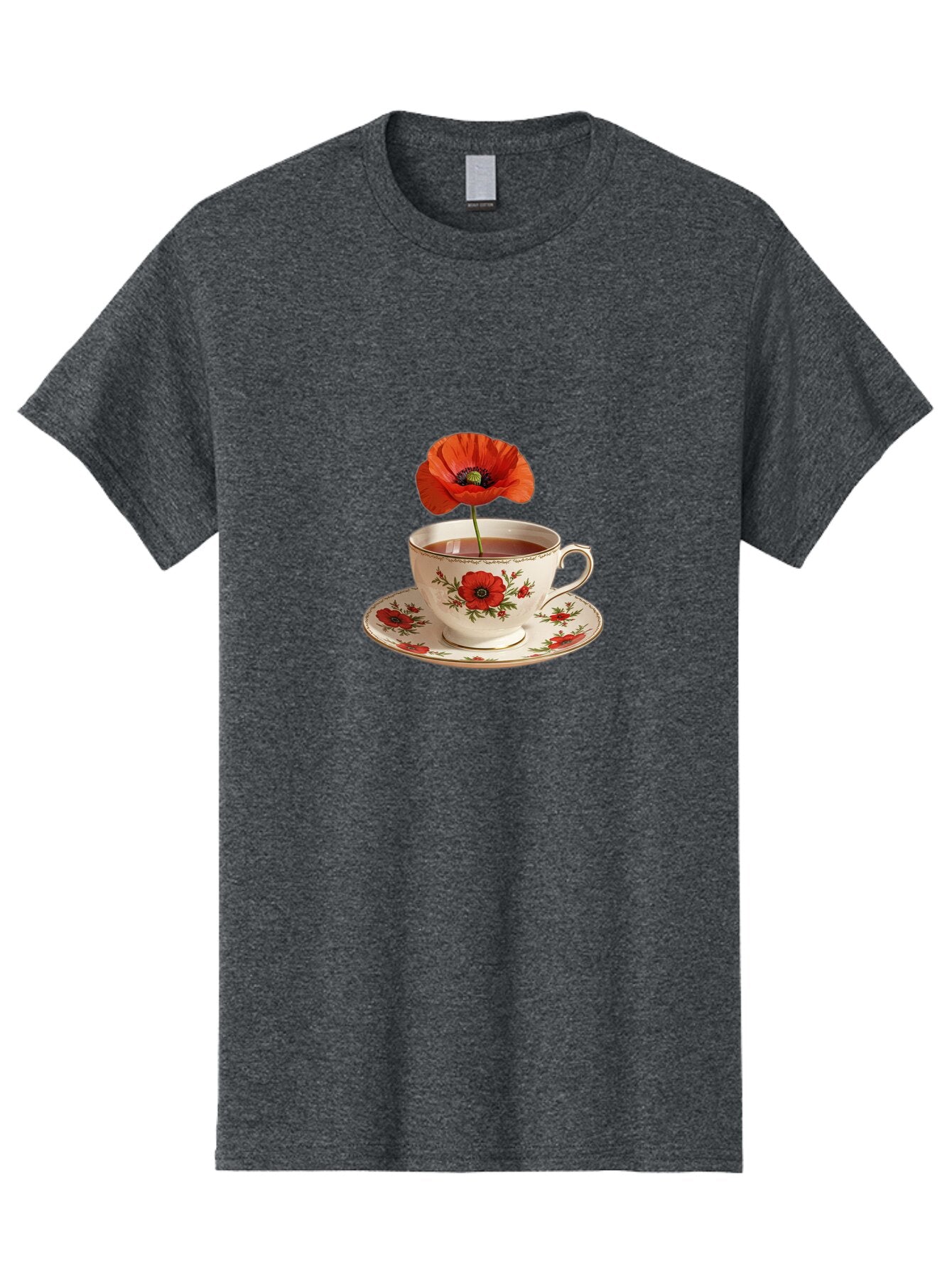 Poppy-Tea-Cup Men'S Graphic Tee, 100% Cotton, Comfortable Casual Summer Wear, Machine Washable, Vintage Camera, Old Camera, Antique Camera, Black Camera, Classic Photography, Photography Equipment, Nostalgic Device, Film Camera, Camera Art Bar315 13