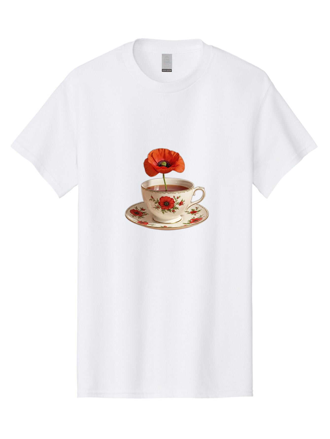 Poppy-Tea-Cup Men'S Graphic Tee, 100% Cotton, Comfortable Casual Summer Wear, Machine Washable, Vintage Camera, Old Camera, Antique Camera, Black Camera, Classic Photography, Photography Equipment, Nostalgic Device, Film Camera, Camera Art Bar315 1