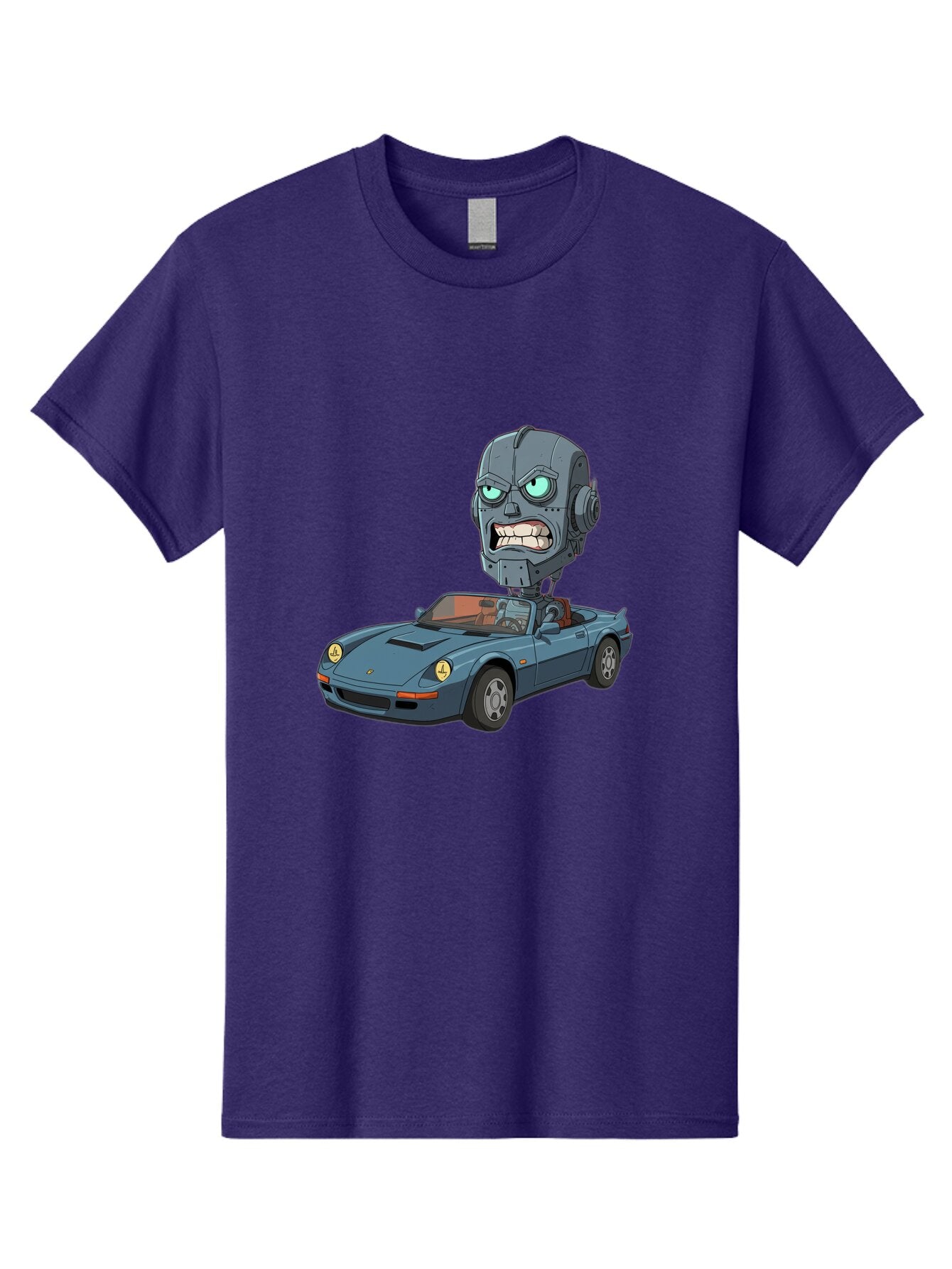 Porsche-Robot-Head Men'S Graphic Tee, 100% Cotton, Comfortable Casual Summer Wear, Machine Washable, Vintage Camera, Old Camera, Antique Camera, Black Camera, Classic Photography, Photography Equipment, Nostalgic Device, Film Camera, Bar316 12