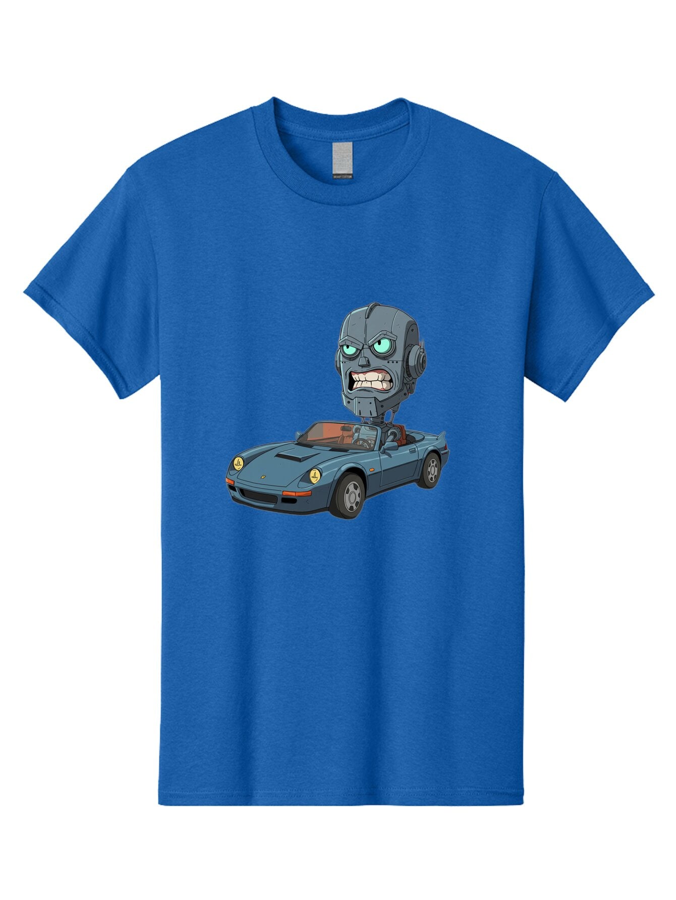 Porsche-Robot-Head Men'S Graphic Tee, 100% Cotton, Comfortable Casual Summer Wear, Machine Washable, Vintage Camera, Old Camera, Antique Camera, Black Camera, Classic Photography, Photography Equipment, Nostalgic Device, Film Camera, Bar316 4
