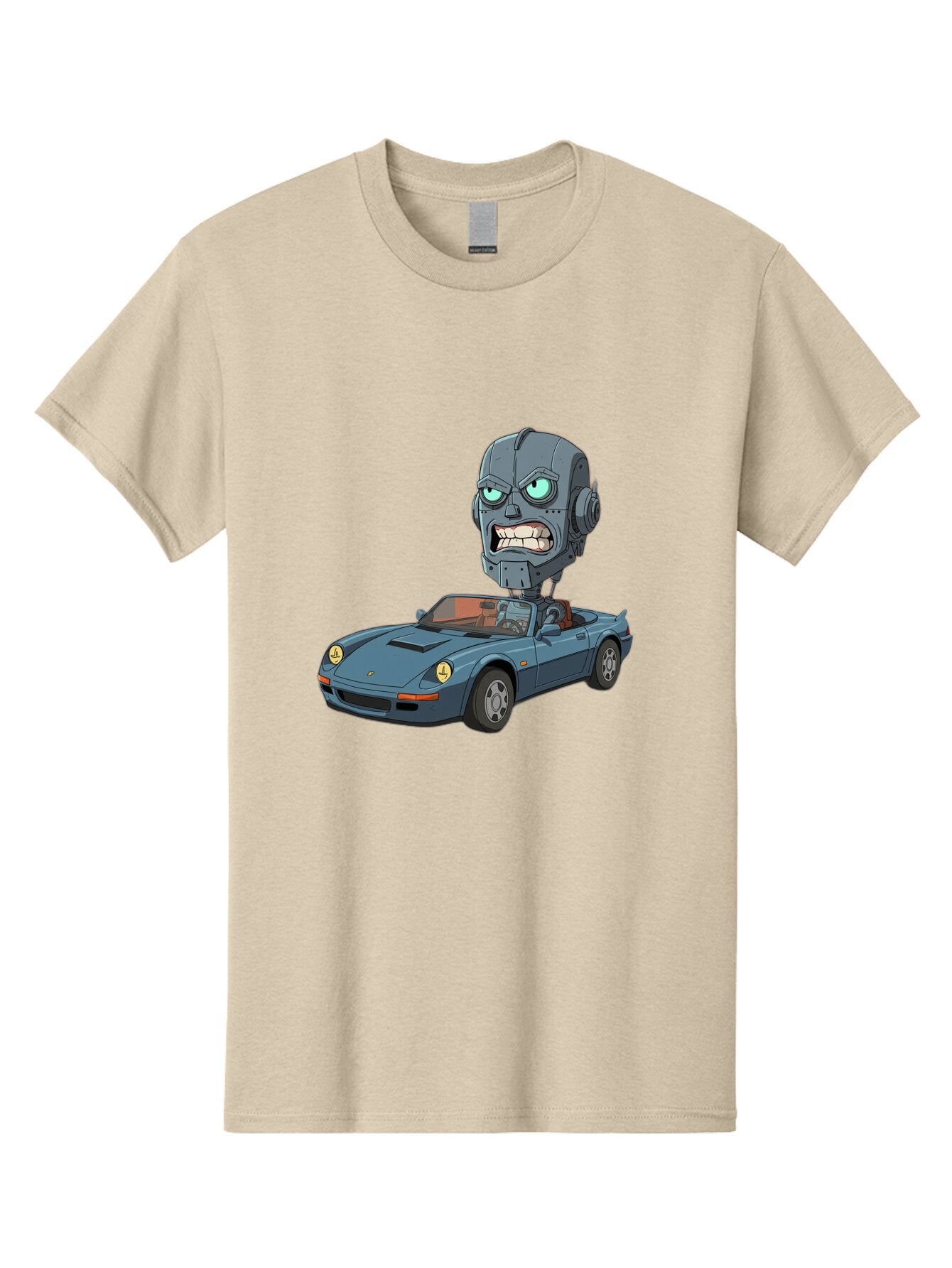 Porsche-Robot-Head Men'S Graphic Tee, 100% Cotton, Comfortable Casual Summer Wear, Machine Washable, Vintage Camera, Old Camera, Antique Camera, Black Camera, Classic Photography, Photography Equipment, Nostalgic Device, Film Camera, Bar316 10