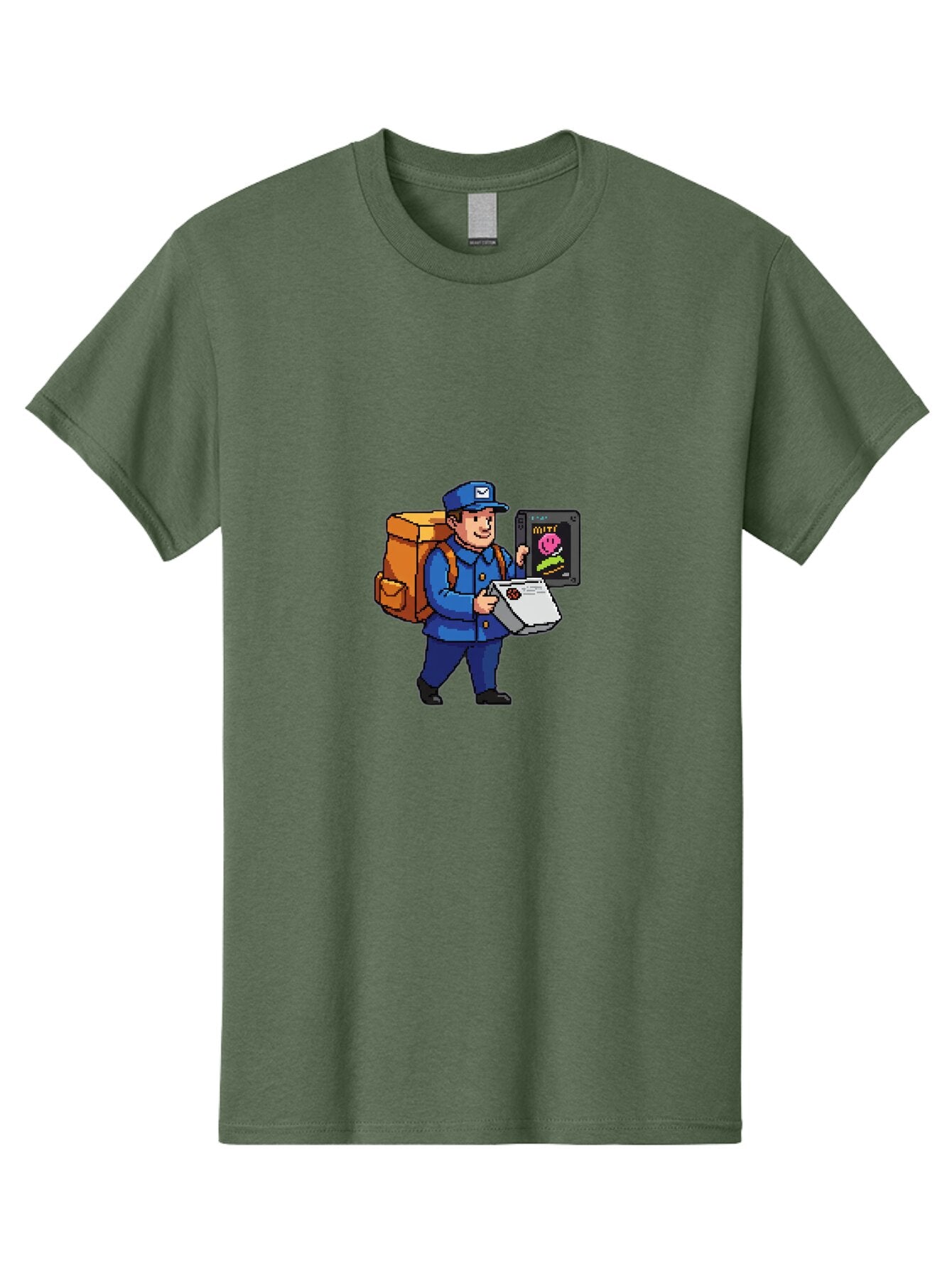 Postman Men'S Graphic Tee, 100% Cotton, Comfortable Casual Summer Wear, Machine Washable, Vintage Camera, Old Camera, Antique Camera, Black Camera, Classic Photography, Photography Equipment, Nostalgic Device, Film Camera, Camera Art Bar318 12