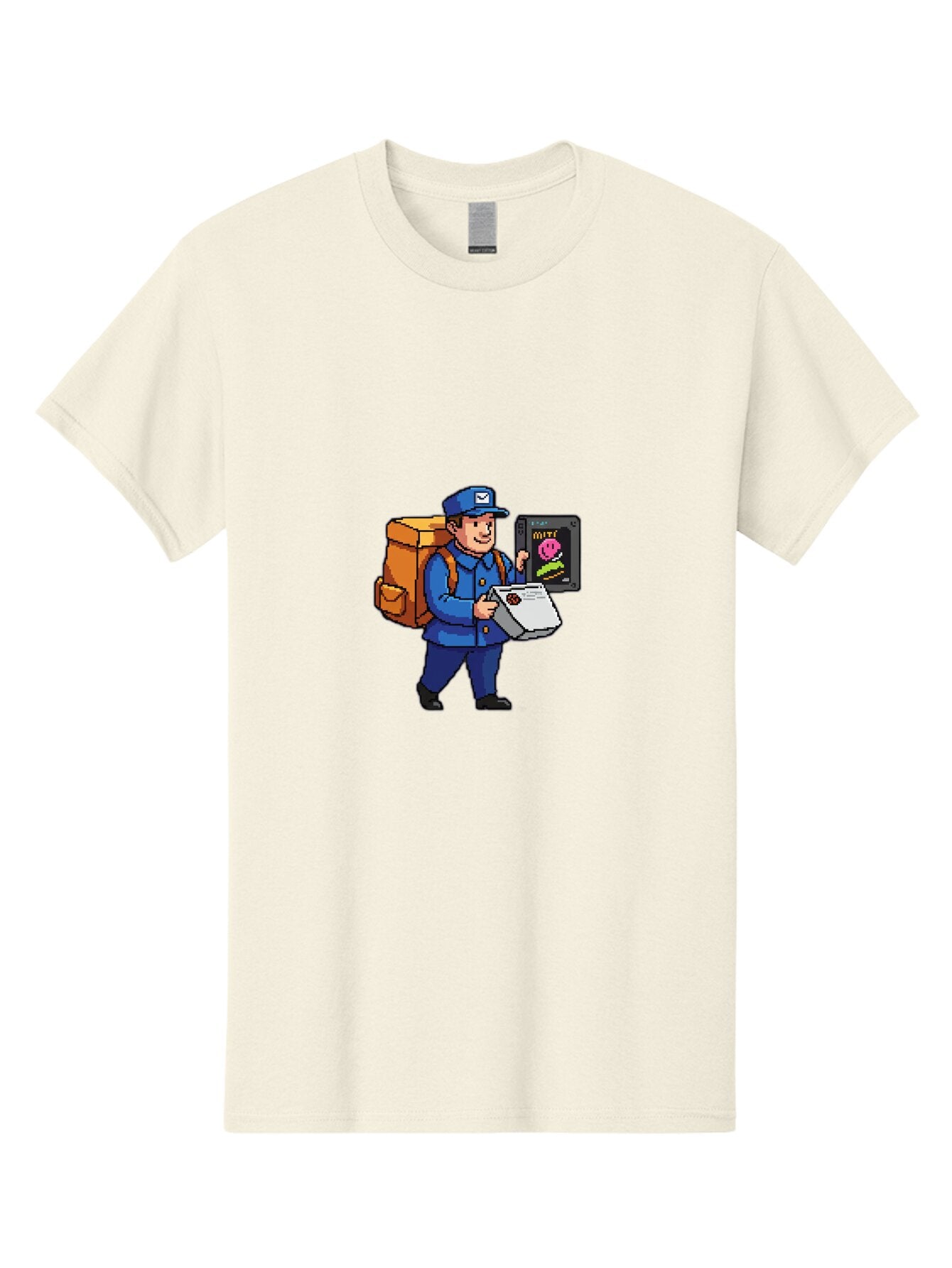 Postman Men'S Graphic Tee, 100% Cotton, Comfortable Casual Summer Wear, Machine Washable, Vintage Camera, Old Camera, Antique Camera, Black Camera, Classic Photography, Photography Equipment, Nostalgic Device, Film Camera, Camera Art Bar318 1