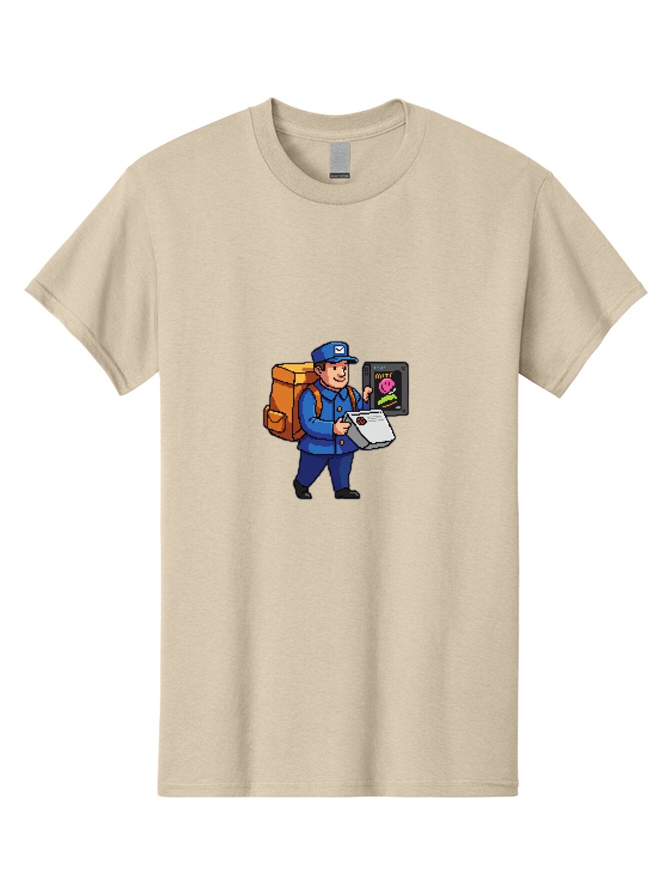 Postman Men'S Graphic Tee, 100% Cotton, Comfortable Casual Summer Wear, Machine Washable, Vintage Camera, Old Camera, Antique Camera, Black Camera, Classic Photography, Photography Equipment, Nostalgic Device, Film Camera, Camera Art Bar318 7