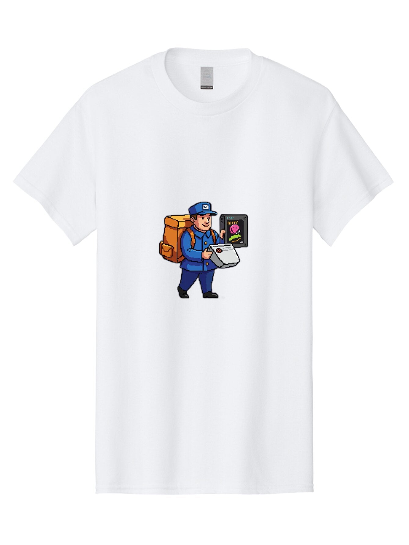 Postman Men'S Graphic Tee, 100% Cotton, Comfortable Casual Summer Wear, Machine Washable, Vintage Camera, Old Camera, Antique Camera, Black Camera, Classic Photography, Photography Equipment, Nostalgic Device, Film Camera, Camera Art Bar318 15