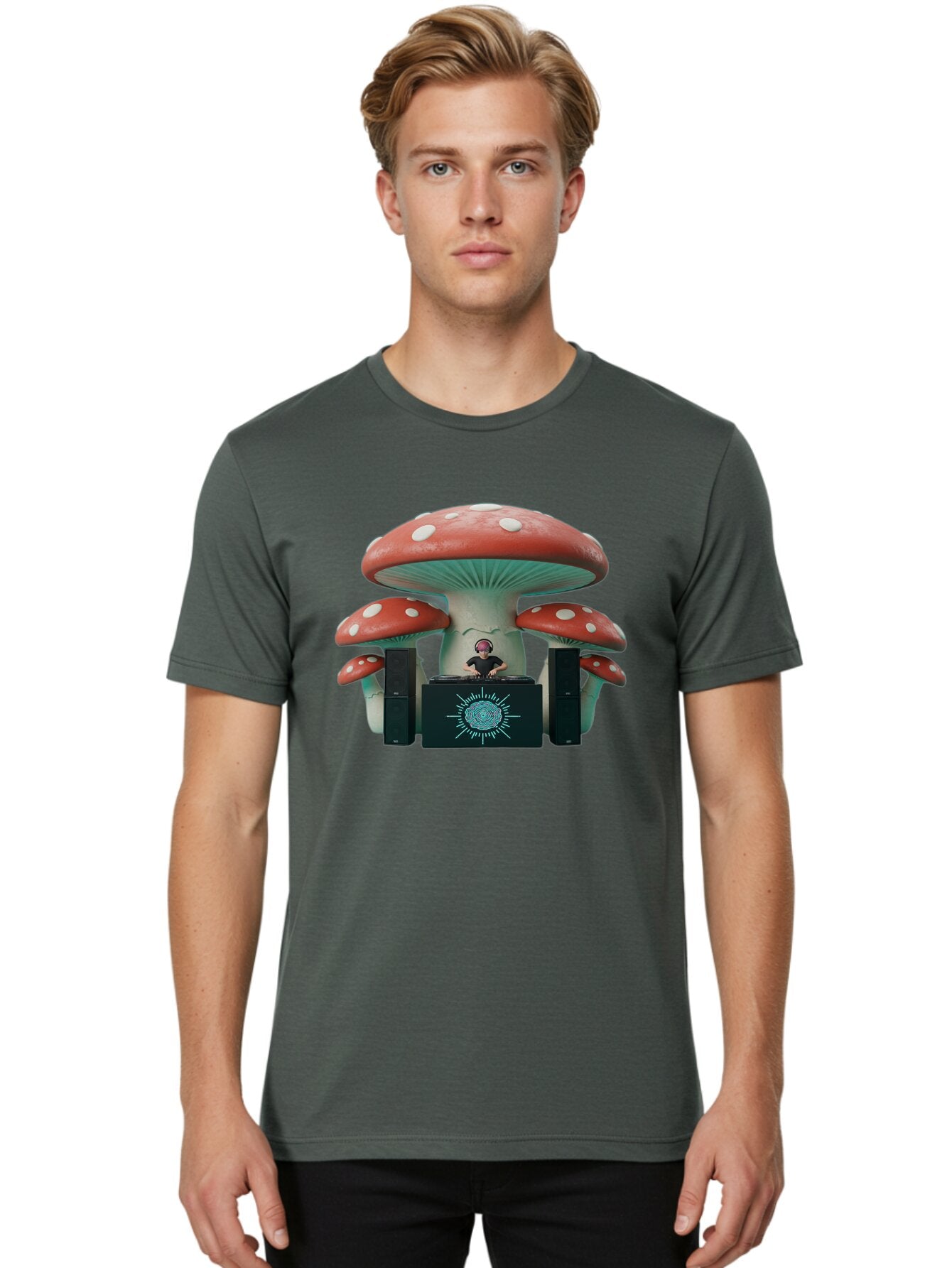 Psychedelic-Dj Men'S Graphic Tee, 100% Cotton, Comfortable Casual Summer Wear, Machine Washable, Vintage Camera, Old Camera, Antique Camera, Black Camera, Classic Photography, Photography Equipment, Nostalgic Device, Film Camera, Camera Art Bar320 30