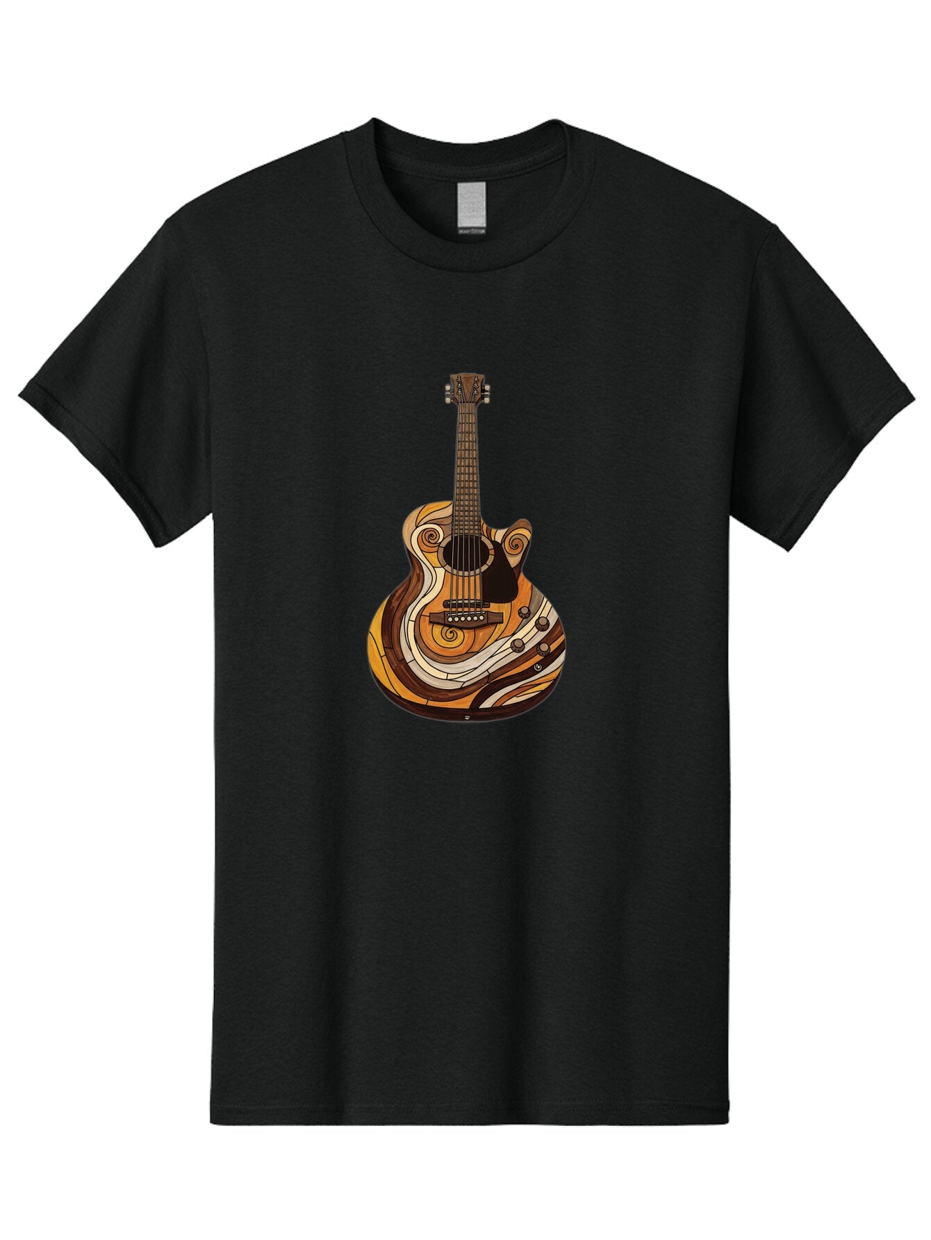 Psychedelic-Guitar Men'S Graphic Tee, 100% Cotton, Comfortable Casual Summer Wear, Machine Washable, Vintage Camera, Old Camera, Antique Camera, Black Camera, Classic Photography, Photography Equipment, Nostalgic Device, Film Camera, Bar321 12