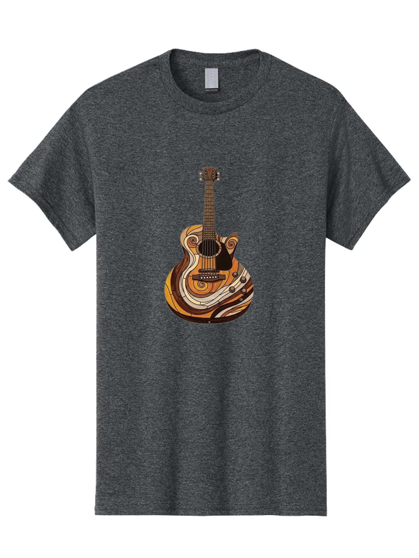 Psychedelic-Guitar Men'S Graphic Tee, 100% Cotton, Comfortable Casual Summer Wear, Machine Washable, Vintage Camera, Old Camera, Antique Camera, Black Camera, Classic Photography, Photography Equipment, Nostalgic Device, Film Camera, Bar321 6
