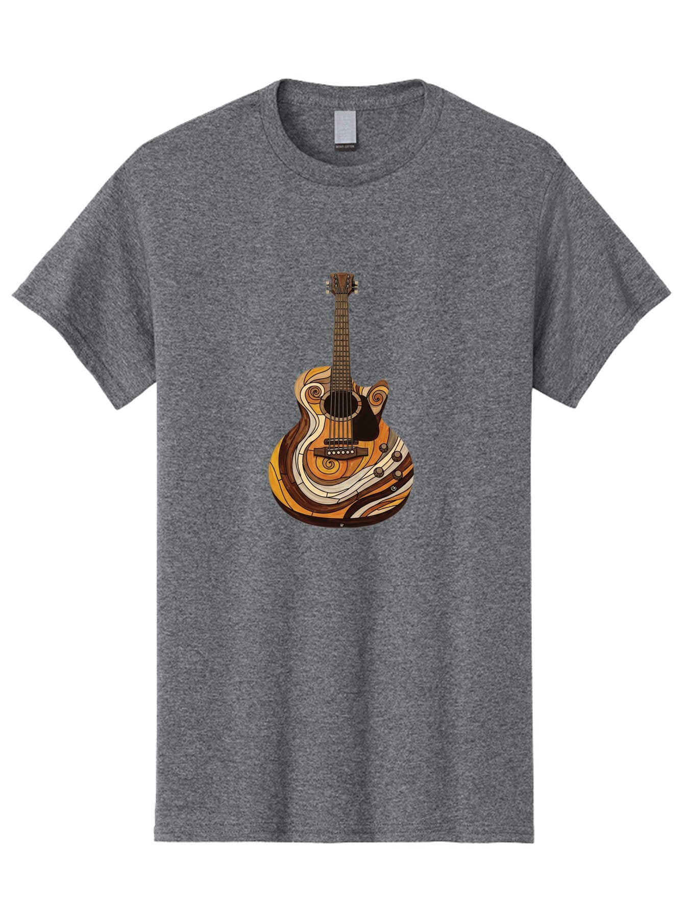 Psychedelic-Guitar Men'S Graphic Tee, 100% Cotton, Comfortable Casual Summer Wear, Machine Washable, Vintage Camera, Old Camera, Antique Camera, Black Camera, Classic Photography, Photography Equipment, Nostalgic Device, Film Camera, Bar321 9