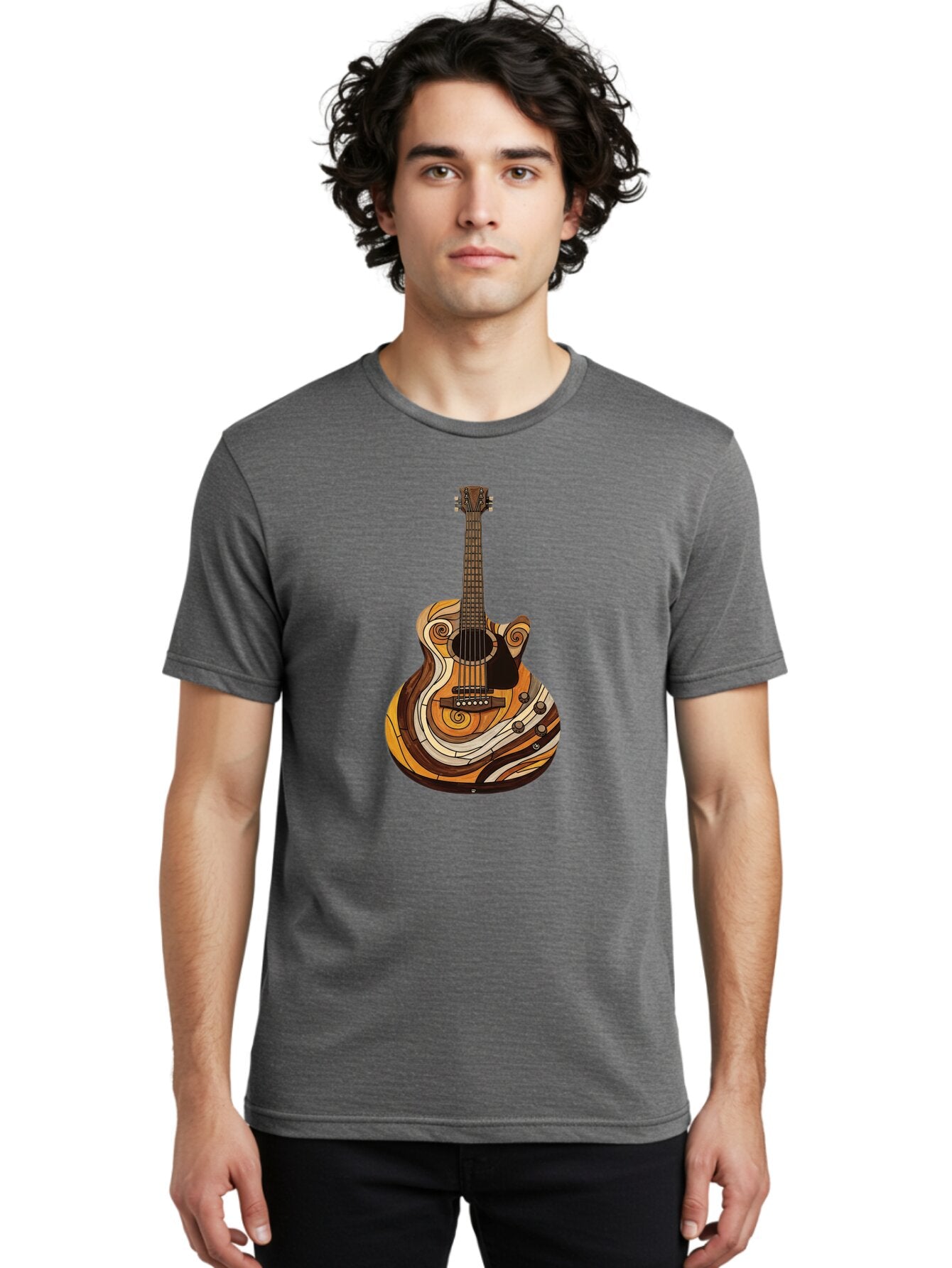 Psychedelic-Guitar Men'S Graphic Tee, 100% Cotton, Comfortable Casual Summer Wear, Machine Washable, Vintage Camera, Old Camera, Antique Camera, Black Camera, Classic Photography, Photography Equipment, Nostalgic Device, Film Camera, Bar321 26