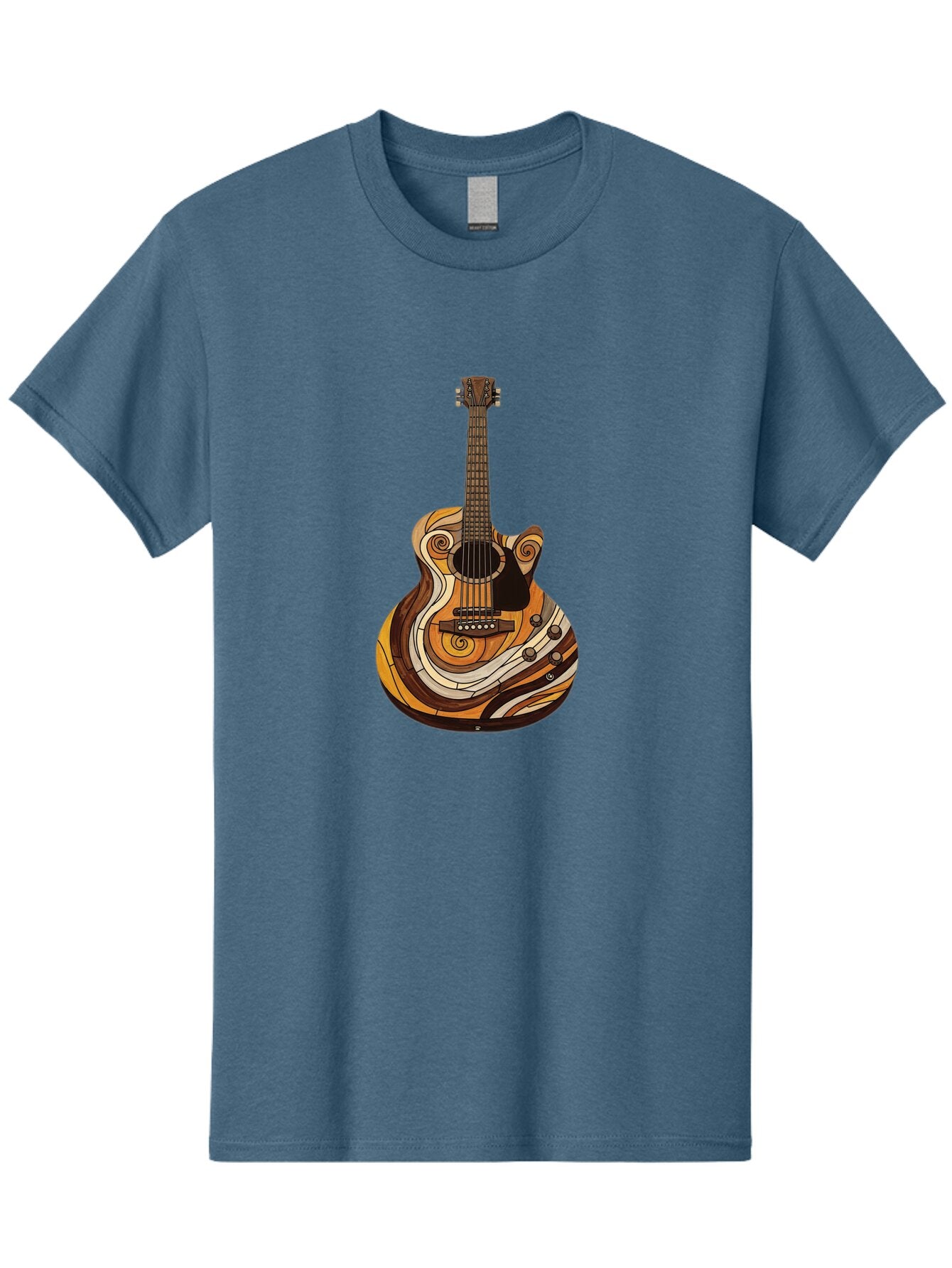 Psychedelic-Guitar Men'S Graphic Tee, 100% Cotton, Comfortable Casual Summer Wear, Machine Washable, Vintage Camera, Old Camera, Antique Camera, Black Camera, Classic Photography, Photography Equipment, Nostalgic Device, Film Camera, Bar321 3