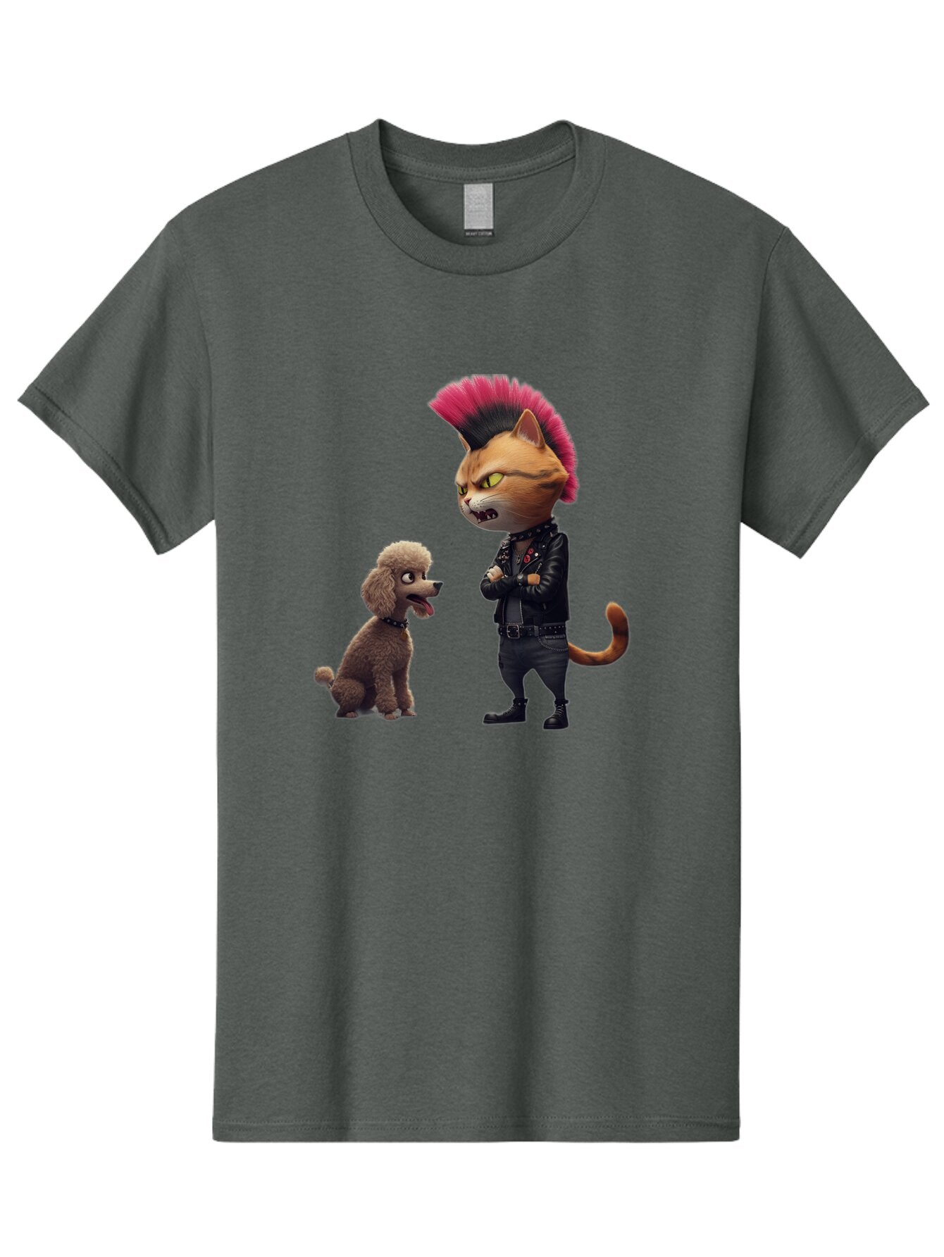 Punk-Cat-Poodle Men'S Graphic Tee, 100% Cotton, Comfortable Casual Summer Wear, Machine Washable, Vintage Camera, Old Camera, Antique Camera, Black Camera, Classic Photography, Photography Equipment, Nostalgic Device, Film Camera, Camera Art Bar322 6