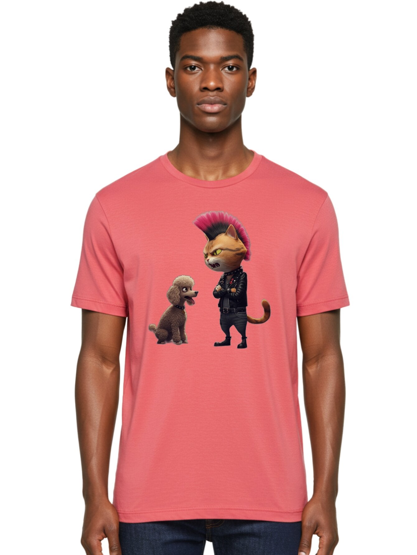 Punk-Cat-Poodle Men'S Graphic Tee, 100% Cotton, Comfortable Casual Summer Wear, Machine Washable, Vintage Camera, Old Camera, Antique Camera, Black Camera, Classic Photography, Photography Equipment, Nostalgic Device, Film Camera, Camera Art Bar322 19