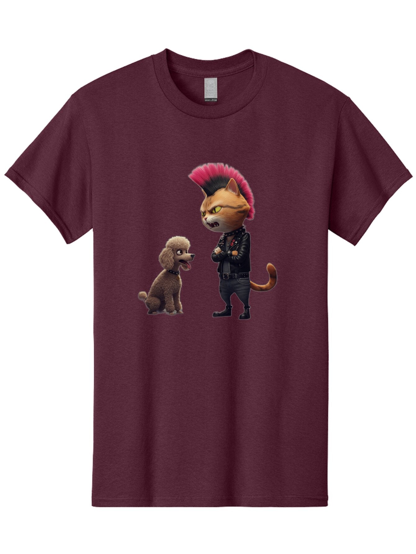 Punk-Cat-Poodle Men'S Graphic Tee, 100% Cotton, Comfortable Casual Summer Wear, Machine Washable, Vintage Camera, Old Camera, Antique Camera, Black Camera, Classic Photography, Photography Equipment, Nostalgic Device, Film Camera, Camera Art Bar322