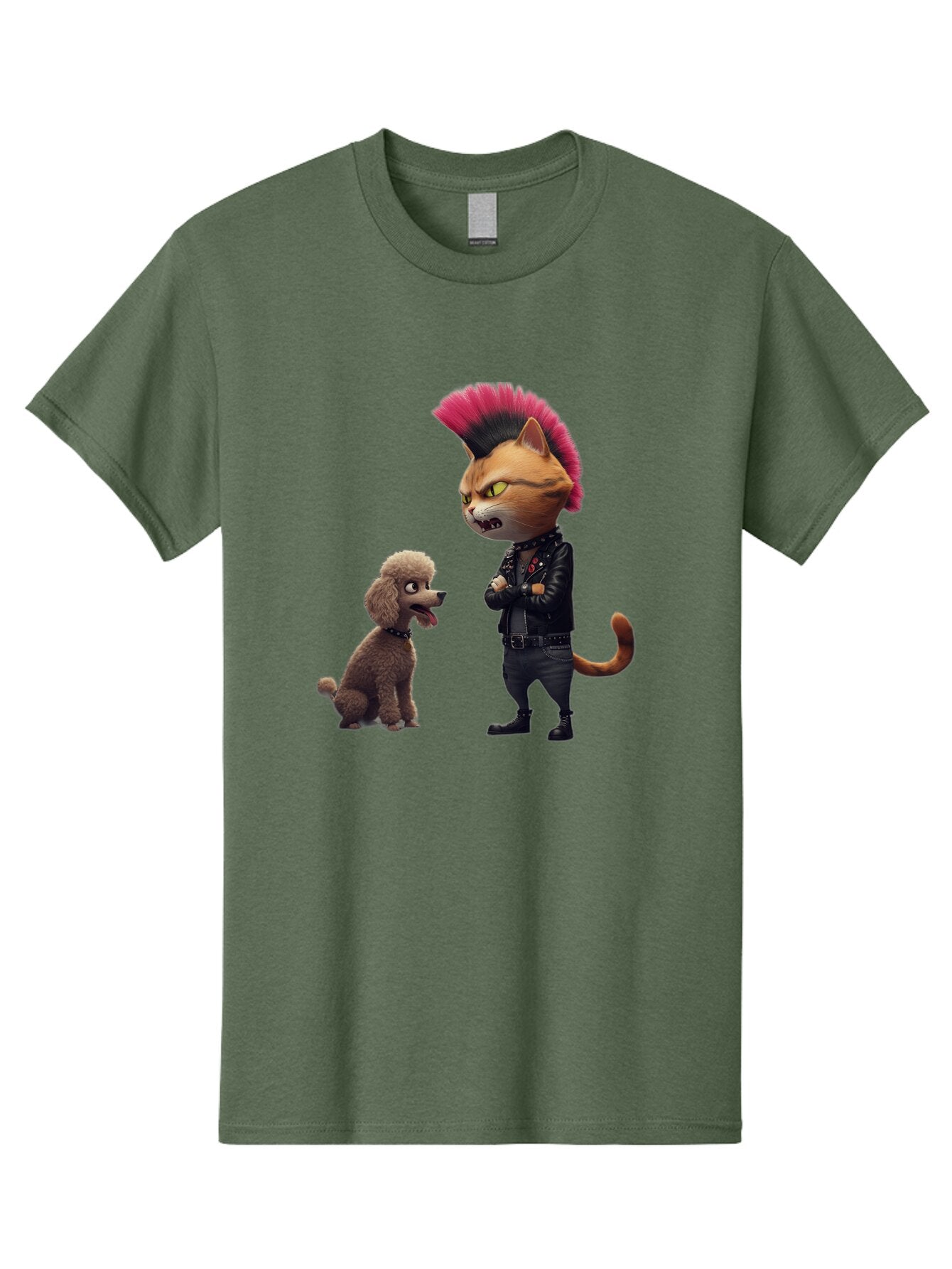 Punk-Cat-Poodle Men'S Graphic Tee, 100% Cotton, Comfortable Casual Summer Wear, Machine Washable, Vintage Camera, Old Camera, Antique Camera, Black Camera, Classic Photography, Photography Equipment, Nostalgic Device, Film Camera, Camera Art Bar322 3
