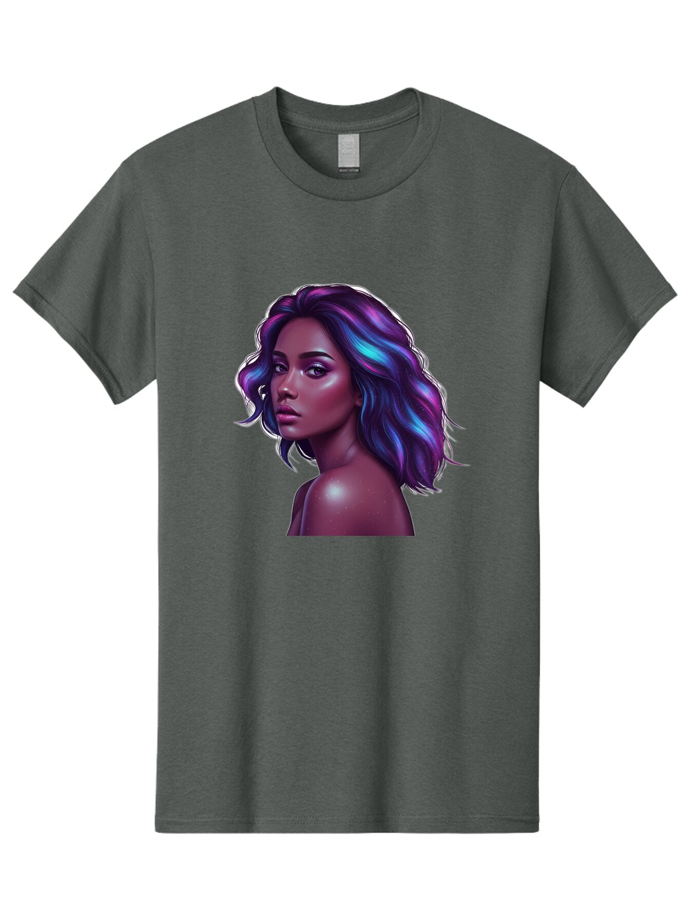 Purple-Hair-Woman Men'S Graphic Tee, 100% Cotton, Comfortable Casual Summer Wear, Machine Washable, Vintage Camera, Old Camera, Antique Camera, Black Camera, Classic Photography, Photography Equipment, Nostalgic Device, Film Camera, Camera Art Bar325 9