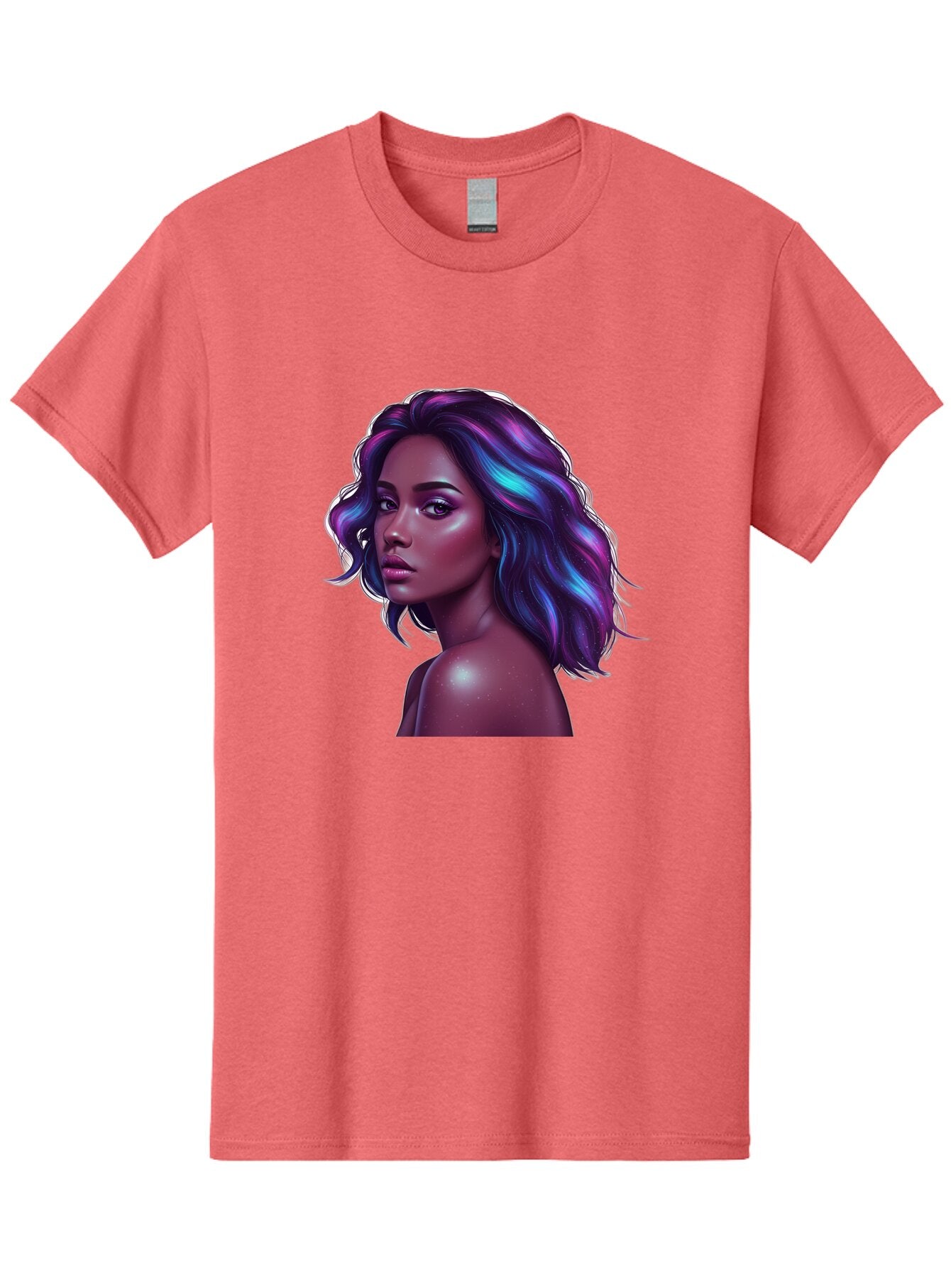 Purple-Hair-Woman Men'S Graphic Tee, 100% Cotton, Comfortable Casual Summer Wear, Machine Washable, Vintage Camera, Old Camera, Antique Camera, Black Camera, Classic Photography, Photography Equipment, Nostalgic Device, Film Camera, Camera Art Bar325 7