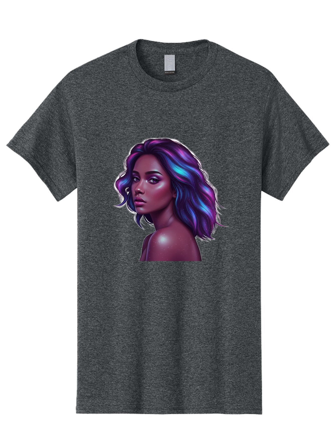 Purple-Hair-Woman Men'S Graphic Tee, 100% Cotton, Comfortable Casual Summer Wear, Machine Washable, Vintage Camera, Old Camera, Antique Camera, Black Camera, Classic Photography, Photography Equipment, Nostalgic Device, Film Camera, Camera Art Bar325 4
