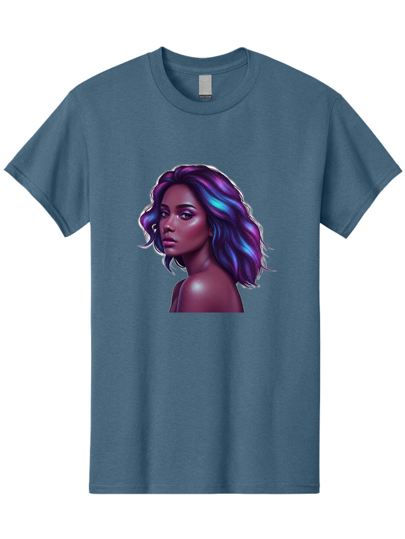 Purple-Hair-Woman Men'S Graphic Tee, 100% Cotton, Comfortable Casual Summer Wear, Machine Washable, Vintage Camera, Old Camera, Antique Camera, Black Camera, Classic Photography, Photography Equipment, Nostalgic Device, Film Camera, Camera Art Bar325 14