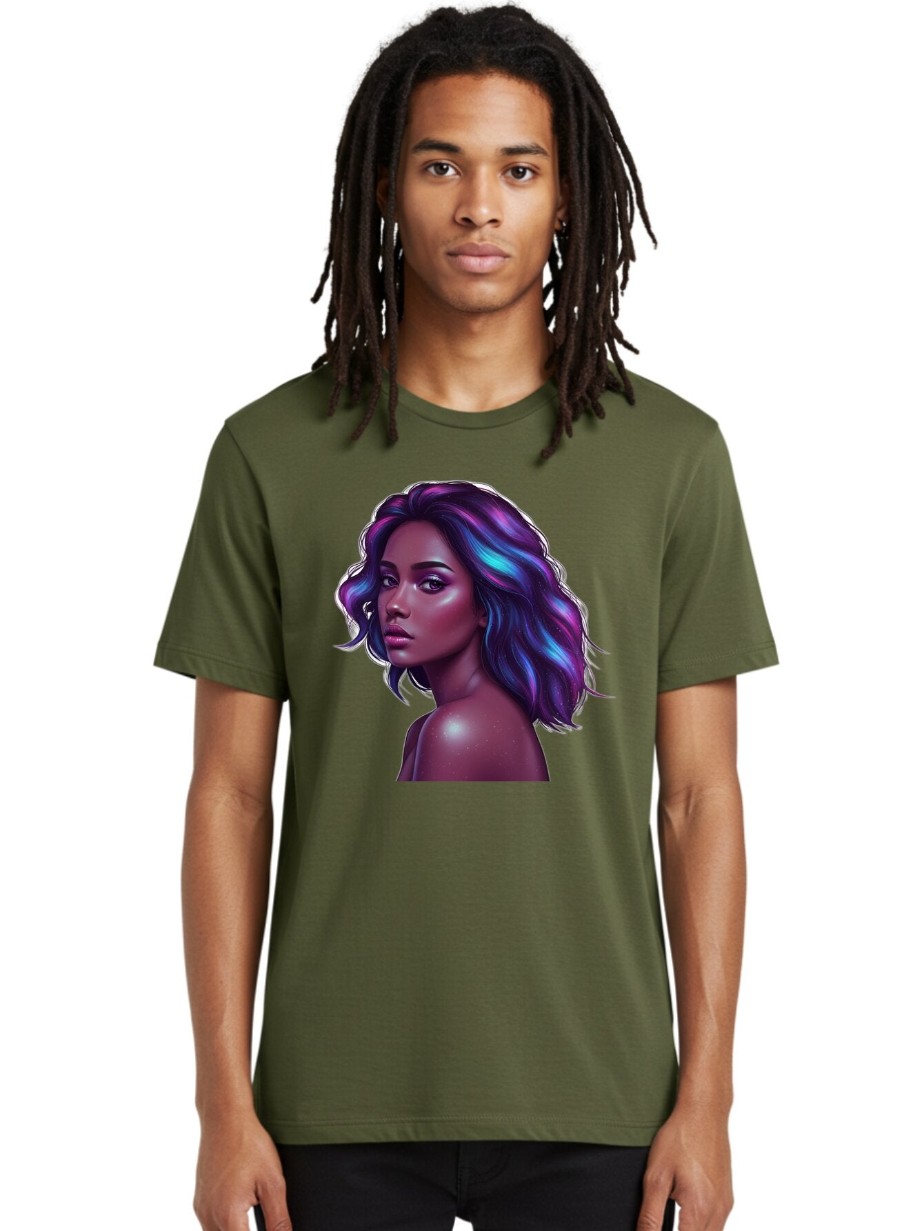 Purple-Hair-Woman Men'S Graphic Tee, 100% Cotton, Comfortable Casual Summer Wear, Machine Washable, Vintage Camera, Old Camera, Antique Camera, Black Camera, Classic Photography, Photography Equipment, Nostalgic Device, Film Camera, Camera Art Bar325 17