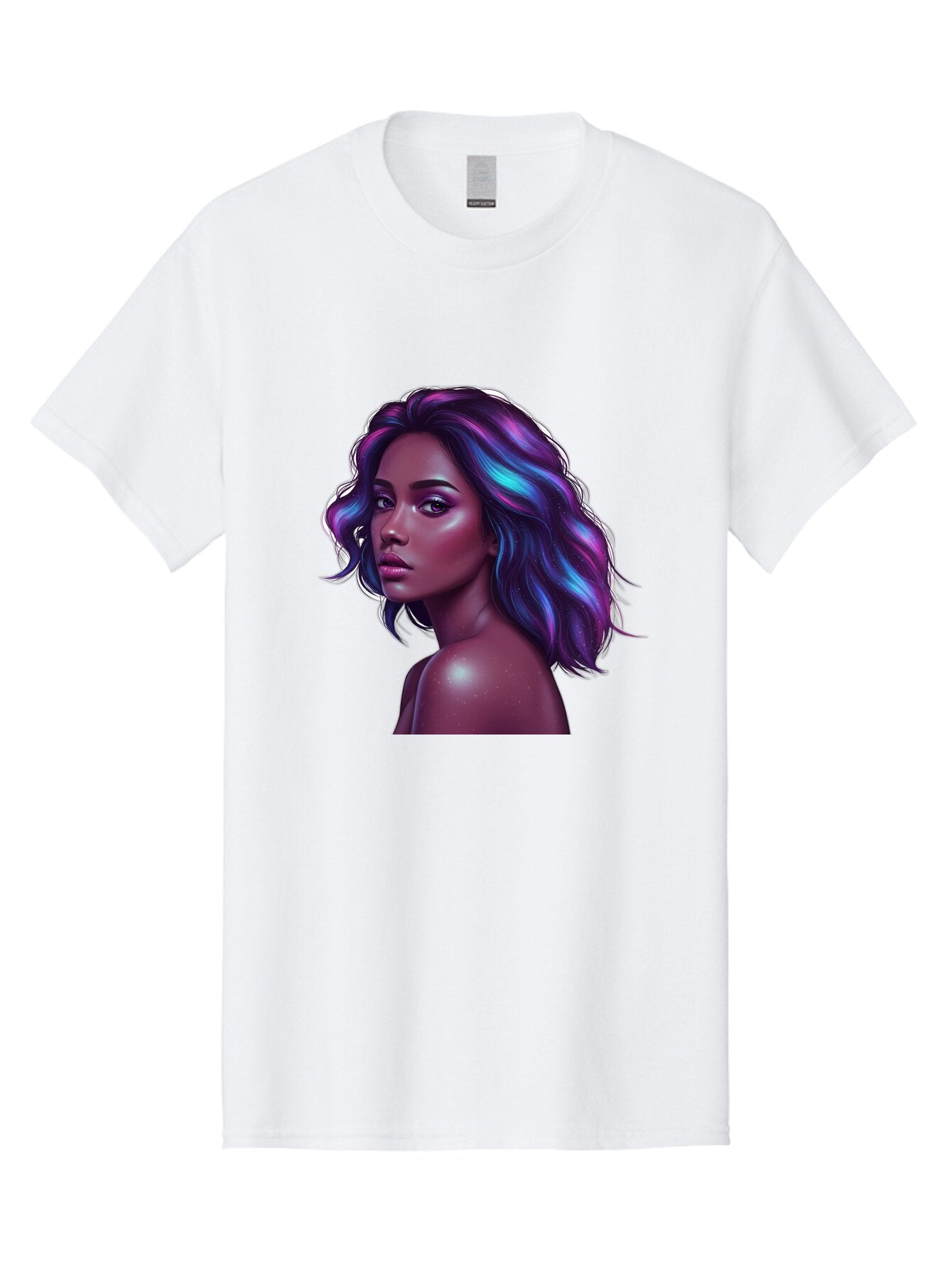 Purple-Hair-Woman Men'S Graphic Tee, 100% Cotton, Comfortable Casual Summer Wear, Machine Washable, Vintage Camera, Old Camera, Antique Camera, Black Camera, Classic Photography, Photography Equipment, Nostalgic Device, Film Camera, Camera Art Bar325 8