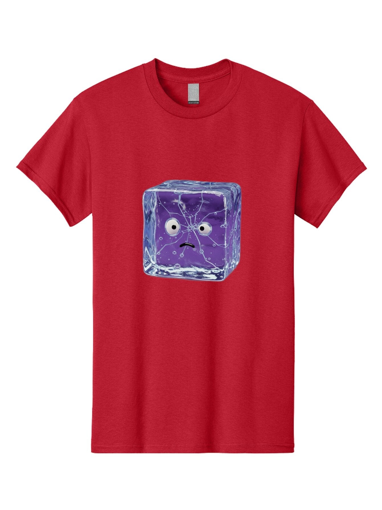 Purple-Ice-Cube Men'S Graphic Tee, 100% Cotton, Comfortable Casual Summer Wear, Machine Washable, Vintage Camera, Old Camera, Antique Camera, Black Camera, Classic Photography, Photography Equipment, Nostalgic Device, Film Camera, Camera Art Bar326 14