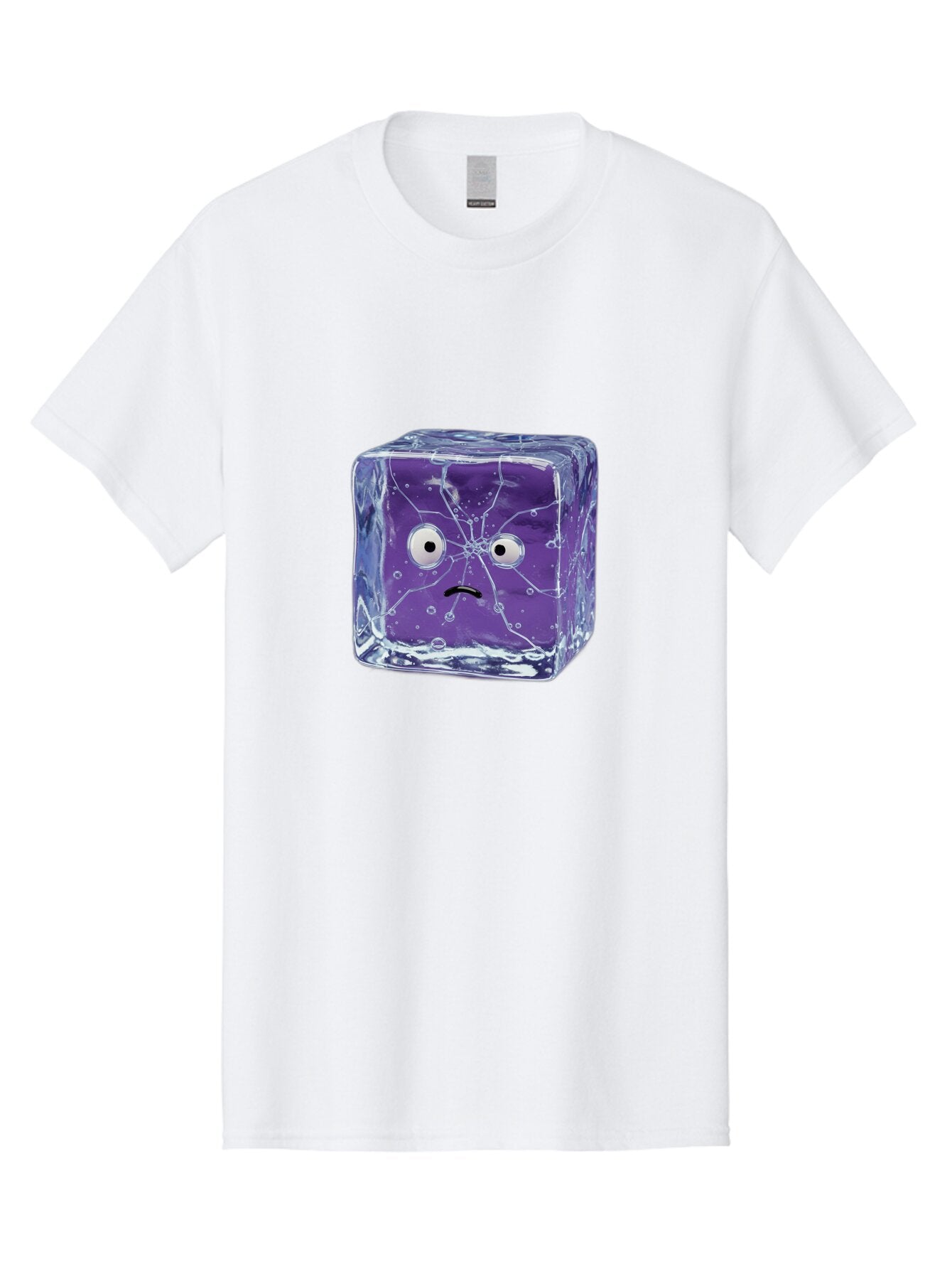 Purple-Ice-Cube Men'S Graphic Tee, 100% Cotton, Comfortable Casual Summer Wear, Machine Washable, Vintage Camera, Old Camera, Antique Camera, Black Camera, Classic Photography, Photography Equipment, Nostalgic Device, Film Camera, Camera Art Bar326 10