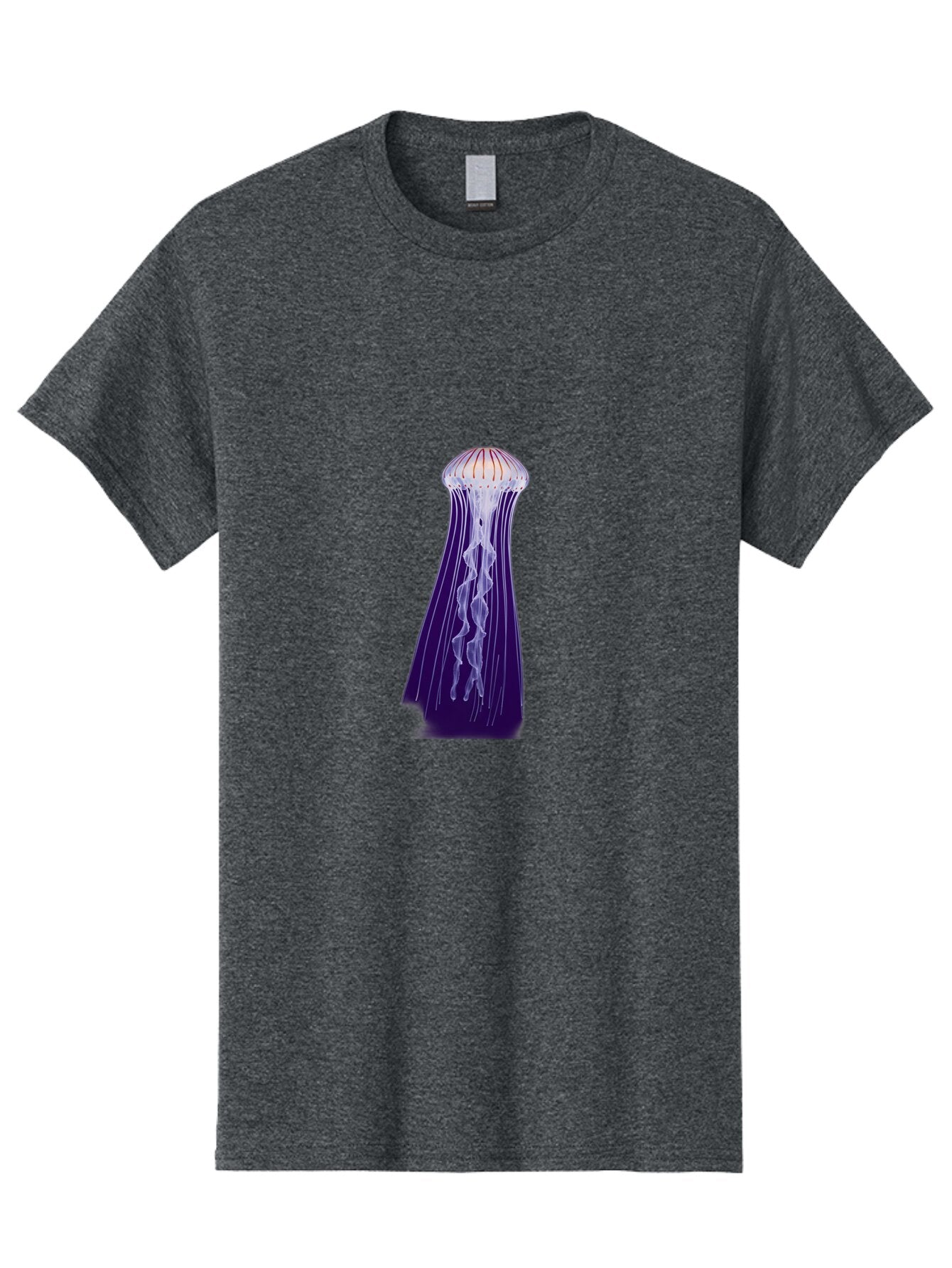 Purple-Jellyfish Men'S Graphic Tee, 100% Cotton, Comfortable Casual Summer Wear, Machine Washable, Vintage Camera, Old Camera, Antique Camera, Black Camera, Classic Photography, Photography Equipment, Nostalgic Device, Film Camera, Camera Art Bar327 9