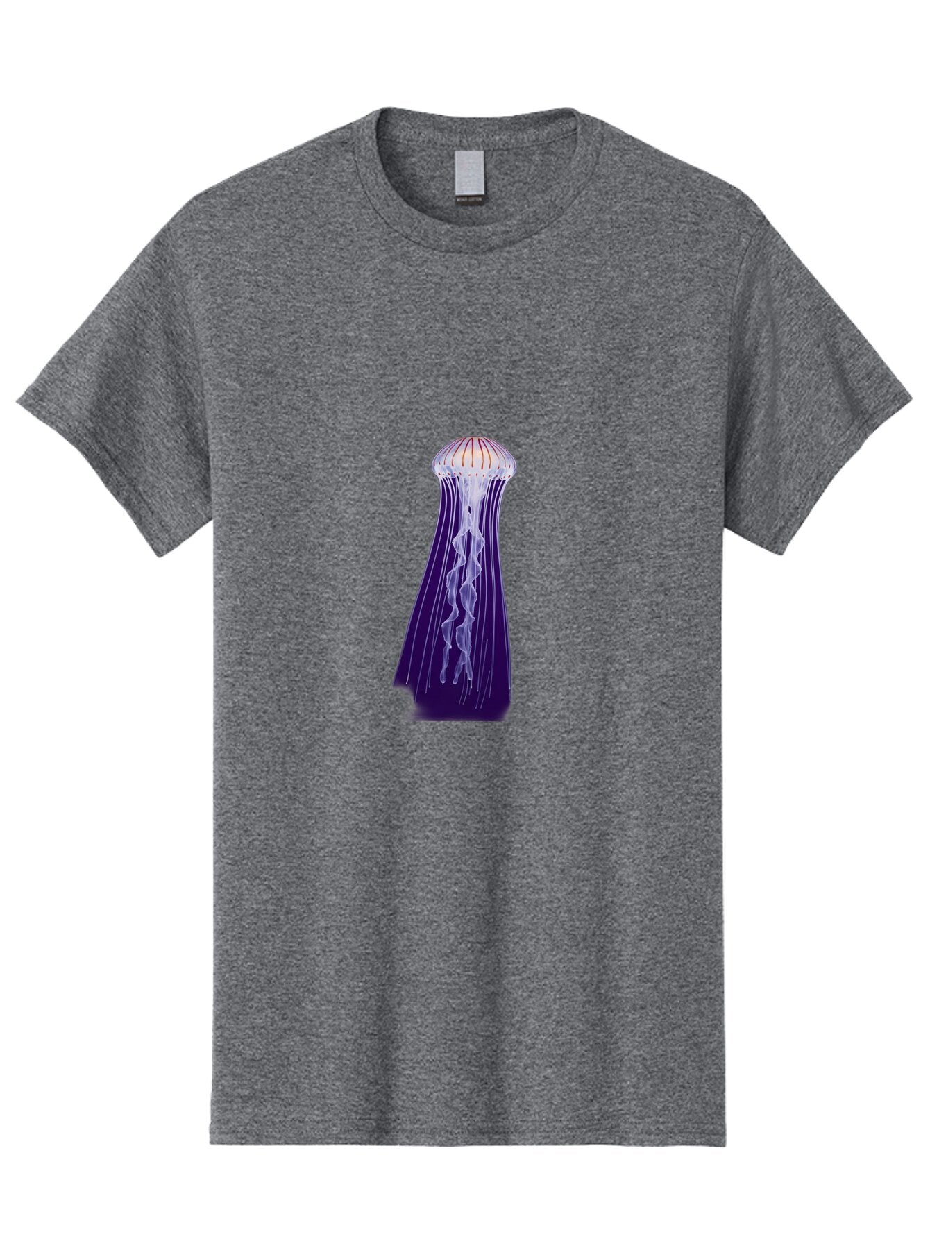Purple-Jellyfish Men'S Graphic Tee, 100% Cotton, Comfortable Casual Summer Wear, Machine Washable, Vintage Camera, Old Camera, Antique Camera, Black Camera, Classic Photography, Photography Equipment, Nostalgic Device, Film Camera, Camera Art Bar327 1