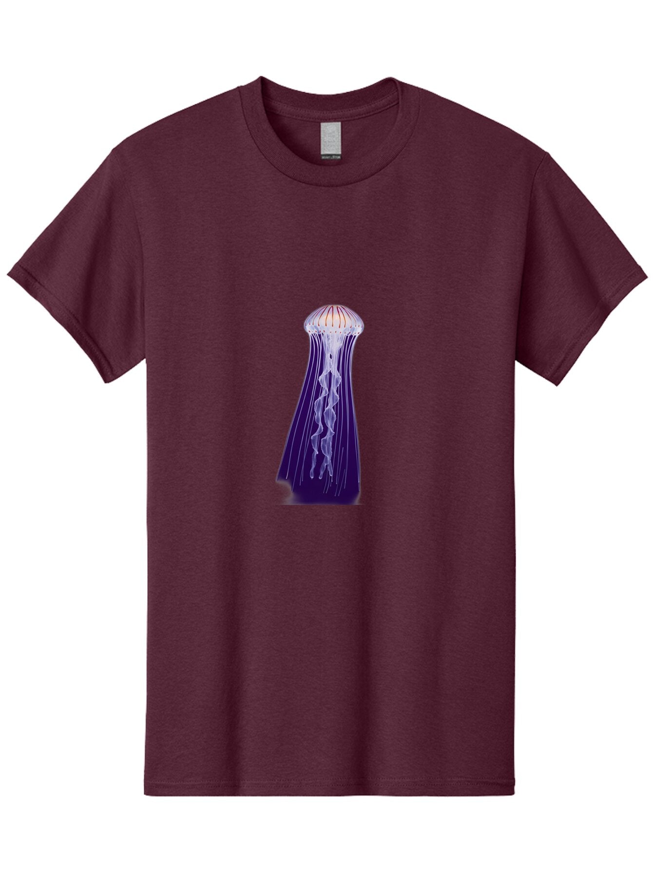 Purple-Jellyfish Men'S Graphic Tee, 100% Cotton, Comfortable Casual Summer Wear, Machine Washable, Vintage Camera, Old Camera, Antique Camera, Black Camera, Classic Photography, Photography Equipment, Nostalgic Device, Film Camera, Camera Art Bar327 2