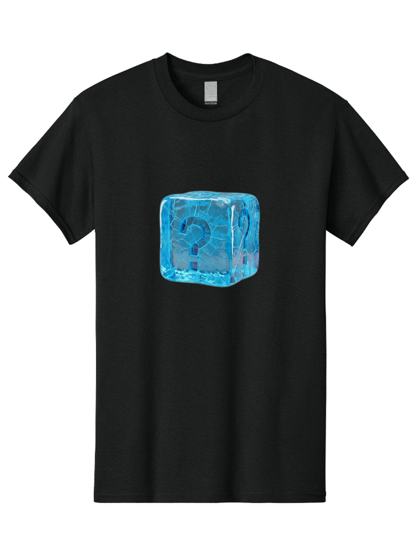 Question-Mark-Ice-Cube Men'S Graphic Tee, 100% Cotton, Comfortable Casual Summer Wear, Machine Washable, Vintage Camera, Old Camera, Antique Camera, Black Camera, Classic Photography, Photography Equipment, Nostalgic Device, Film Camera, Bar333 3
