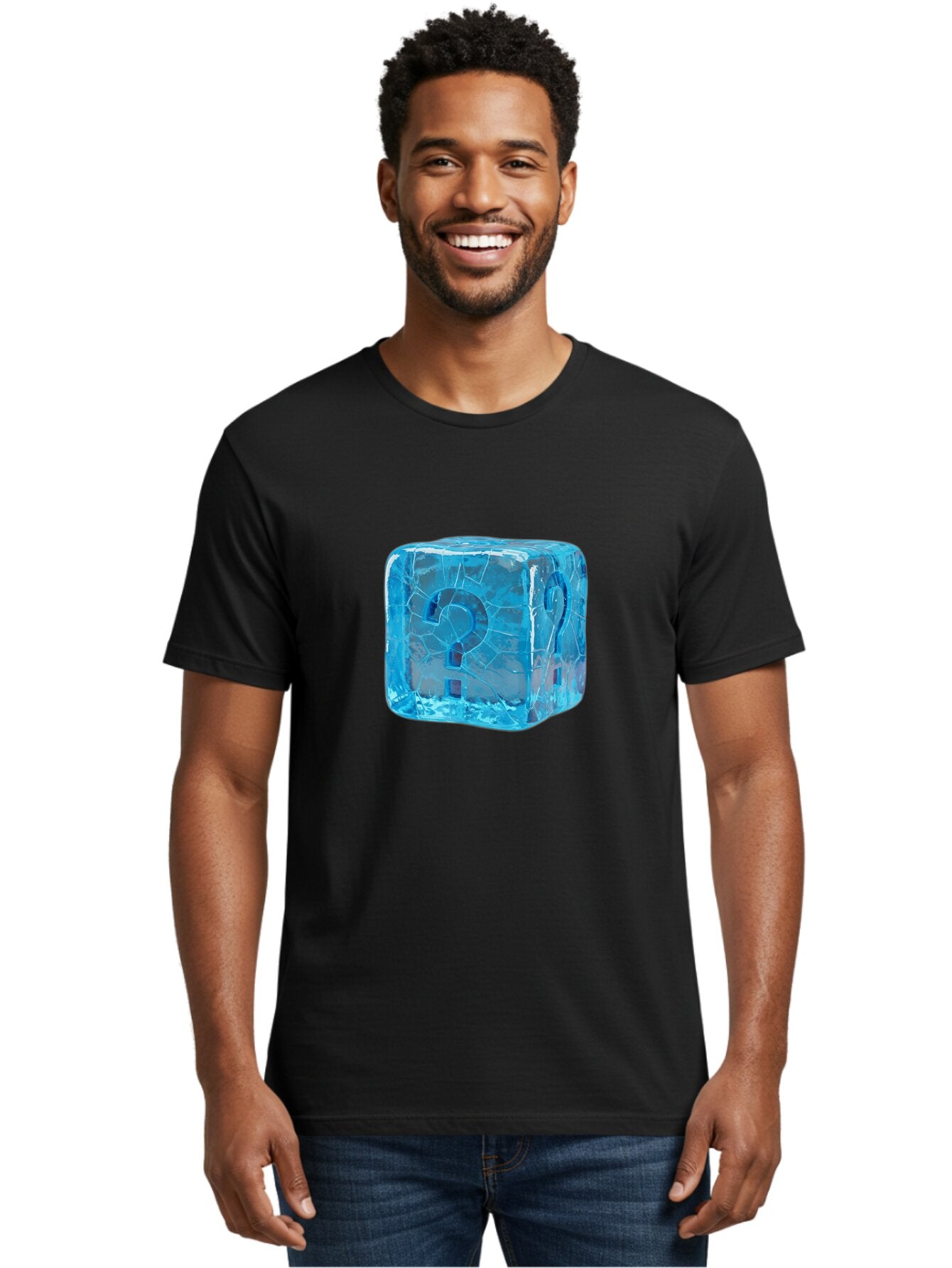 Question-Mark-Ice-Cube Men'S Graphic Tee, 100% Cotton, Comfortable Casual Summer Wear, Machine Washable, Vintage Camera, Old Camera, Antique Camera, Black Camera, Classic Photography, Photography Equipment, Nostalgic Device, Film Camera, Bar333 22