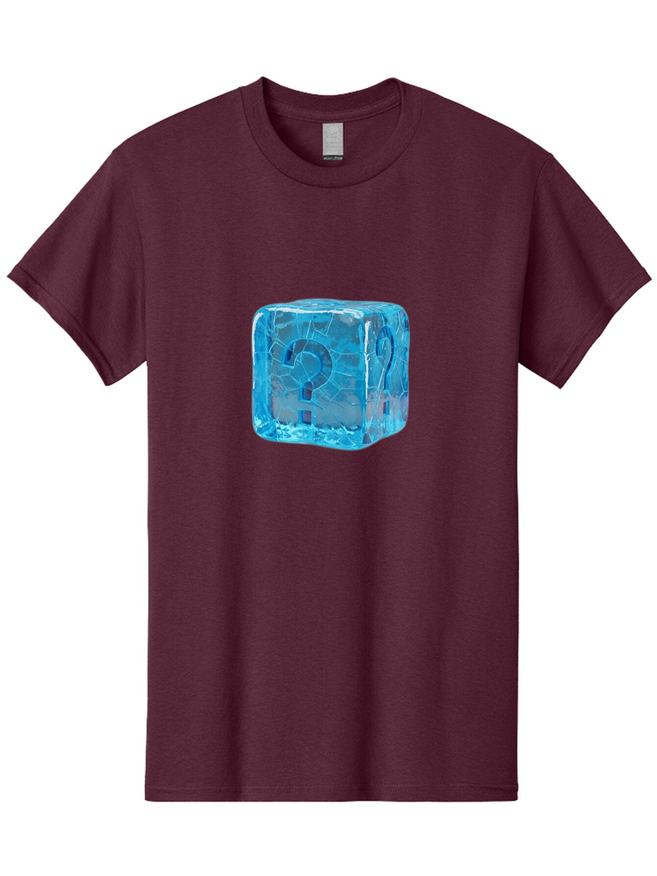 Question-Mark-Ice-Cube Men'S Graphic Tee, 100% Cotton, Comfortable Casual Summer Wear, Machine Washable, Vintage Camera, Old Camera, Antique Camera, Black Camera, Classic Photography, Photography Equipment, Nostalgic Device, Film Camera, Bar333 2