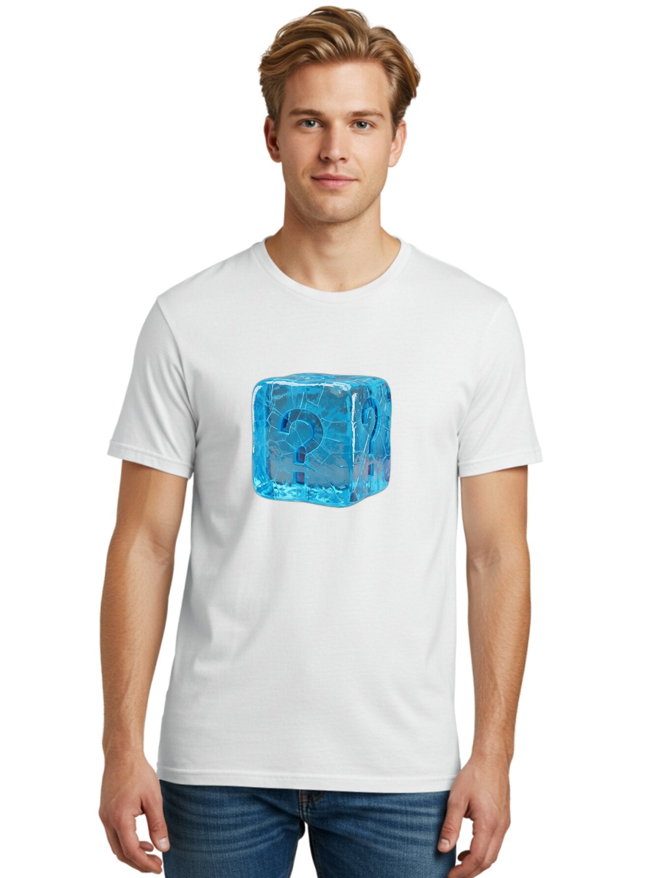 Question-Mark-Ice-Cube Men'S Graphic Tee, 100% Cotton, Comfortable Casual Summer Wear, Machine Washable, Vintage Camera, Old Camera, Antique Camera, Black Camera, Classic Photography, Photography Equipment, Nostalgic Device, Film Camera, Bar333 26