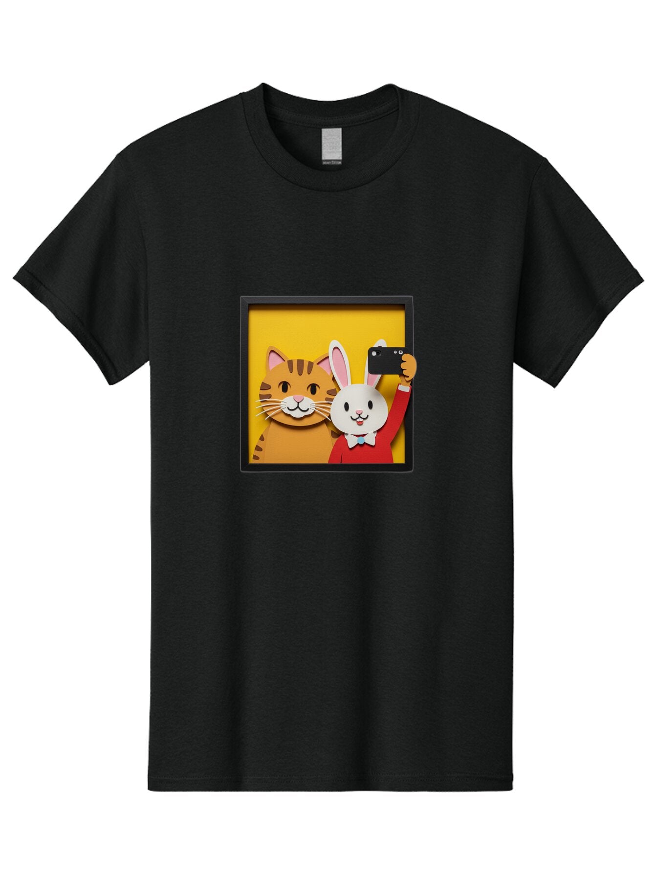 Rabbit-And-Cat Men'S Graphic Tee, 100% Cotton, Comfortable Casual Summer Wear, Machine Washable, Vintage Camera, Old Camera, Antique Camera, Black Camera, Classic Photography, Photography Equipment, Nostalgic Device, Film Camera, Camera Art Bar335 7