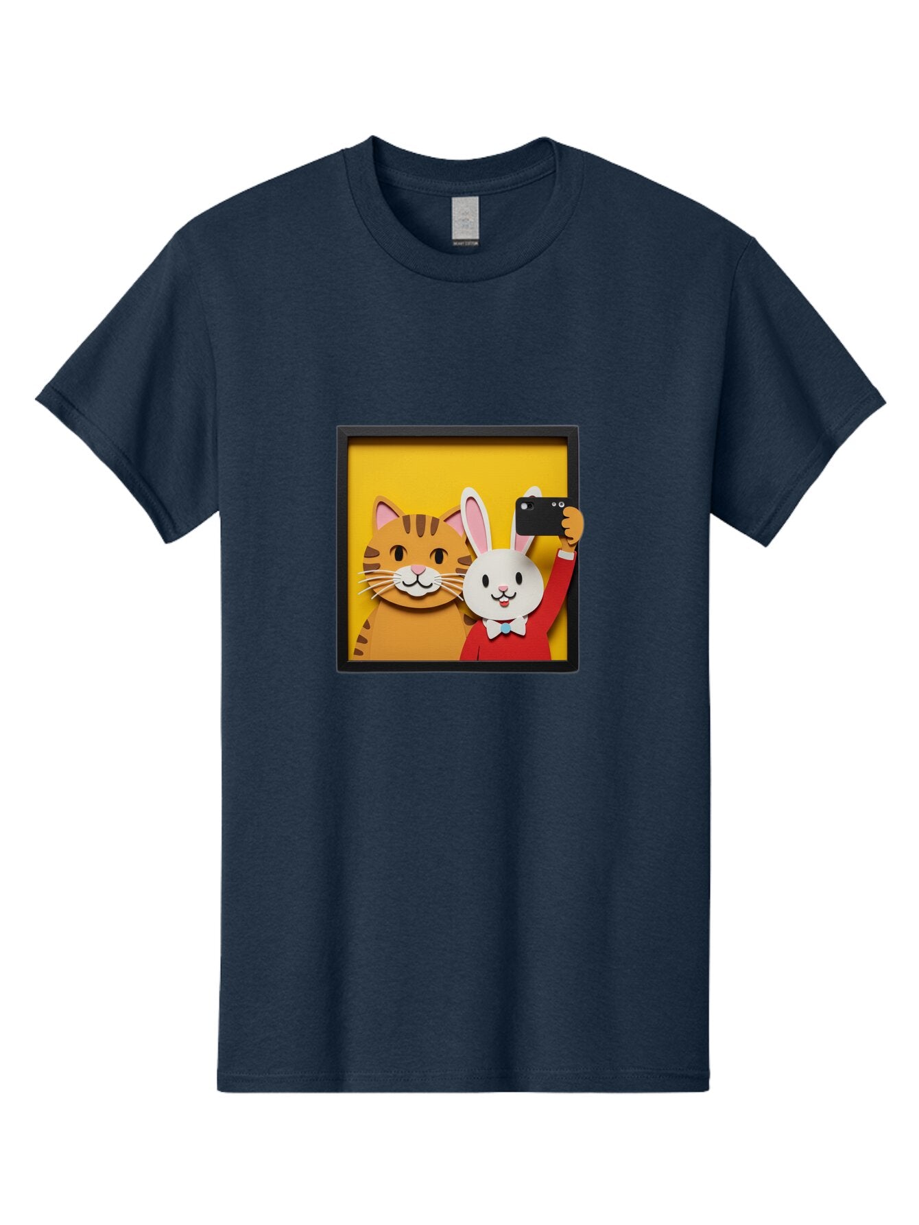 Rabbit-And-Cat Men'S Graphic Tee, 100% Cotton, Comfortable Casual Summer Wear, Machine Washable, Vintage Camera, Old Camera, Antique Camera, Black Camera, Classic Photography, Photography Equipment, Nostalgic Device, Film Camera, Camera Art Bar335