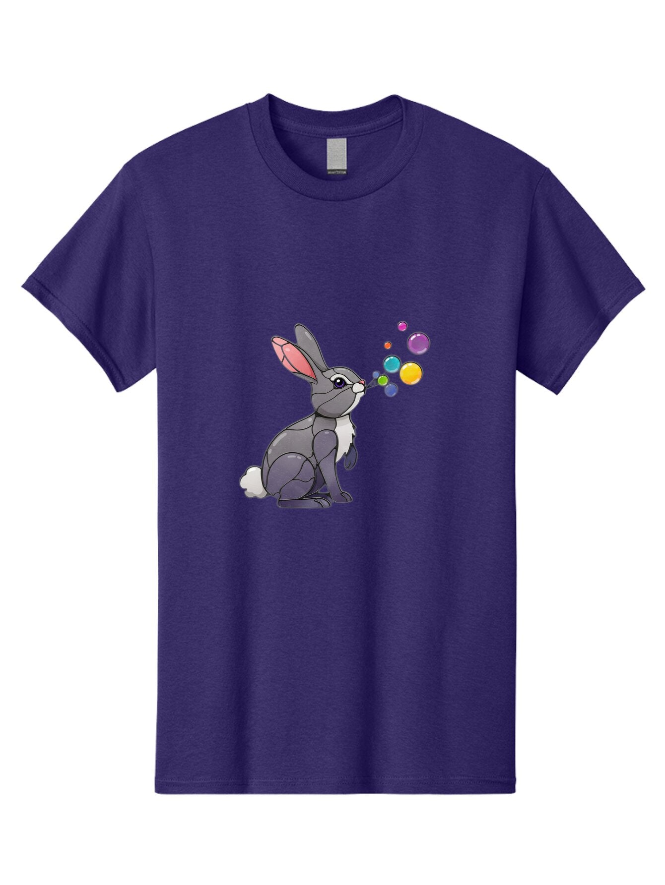 Rabbit-Blowing-Bubbles-1 Men'S Graphic Tee, 100% Cotton, Comfortable Casual Summer Wear, Machine Washable, Vintage Camera, Old Camera, Antique Camera, Black Camera, Classic Photography, Photography Equipment, Nostalgic Device, Film Camera, Bar337 6