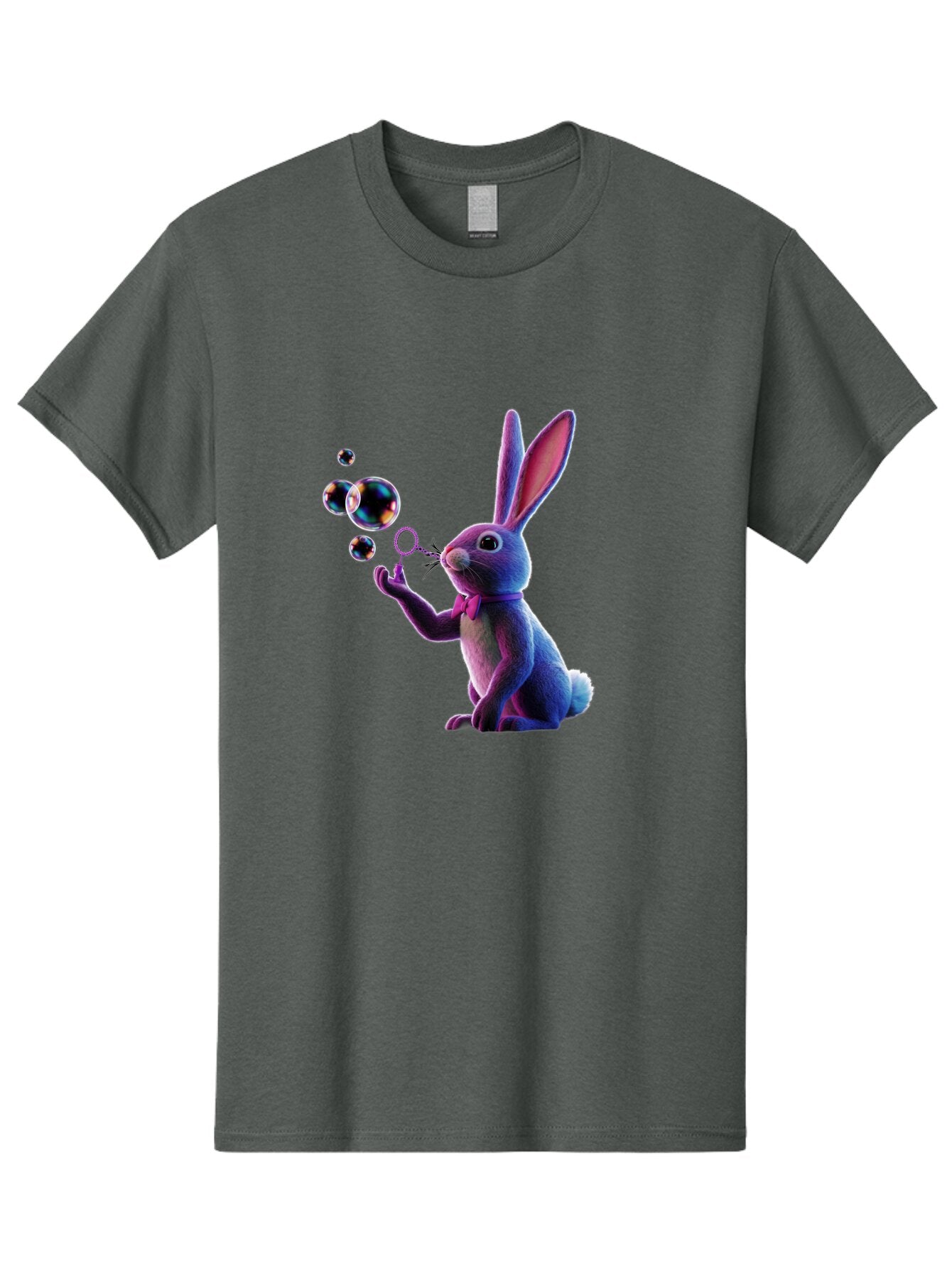 Rabbit-Blowing-Bubbles Men'S Graphic Tee, 100% Cotton, Comfortable Casual Summer Wear, Machine Washable, Vintage Camera, Old Camera, Antique Camera, Black Camera, Classic Photography, Photography Equipment, Nostalgic Device, Film Camera, Bar339 7
