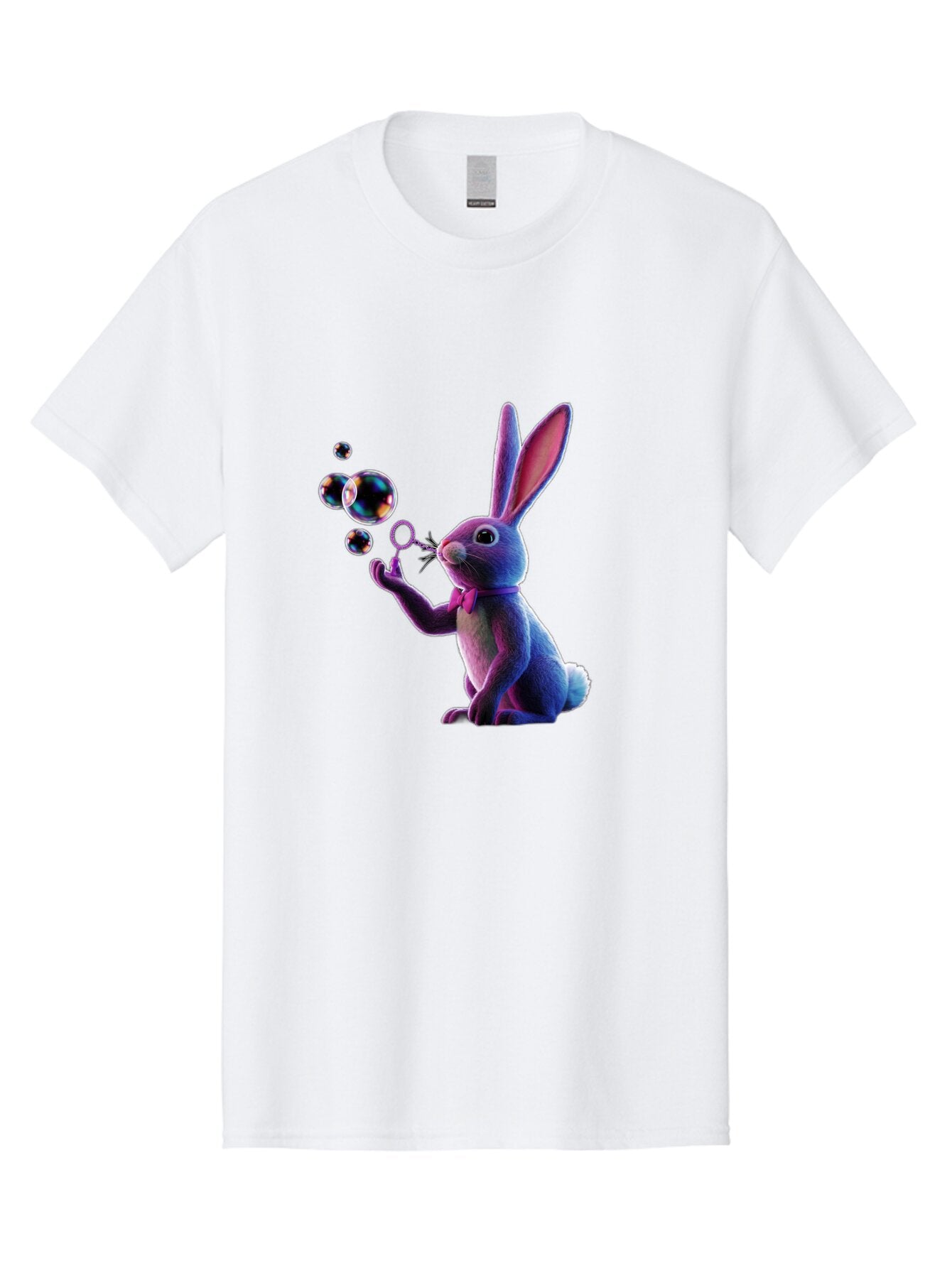 Rabbit-Blowing-Bubbles Men'S Graphic Tee, 100% Cotton, Comfortable Casual Summer Wear, Machine Washable, Vintage Camera, Old Camera, Antique Camera, Black Camera, Classic Photography, Photography Equipment, Nostalgic Device, Film Camera, Bar339 8