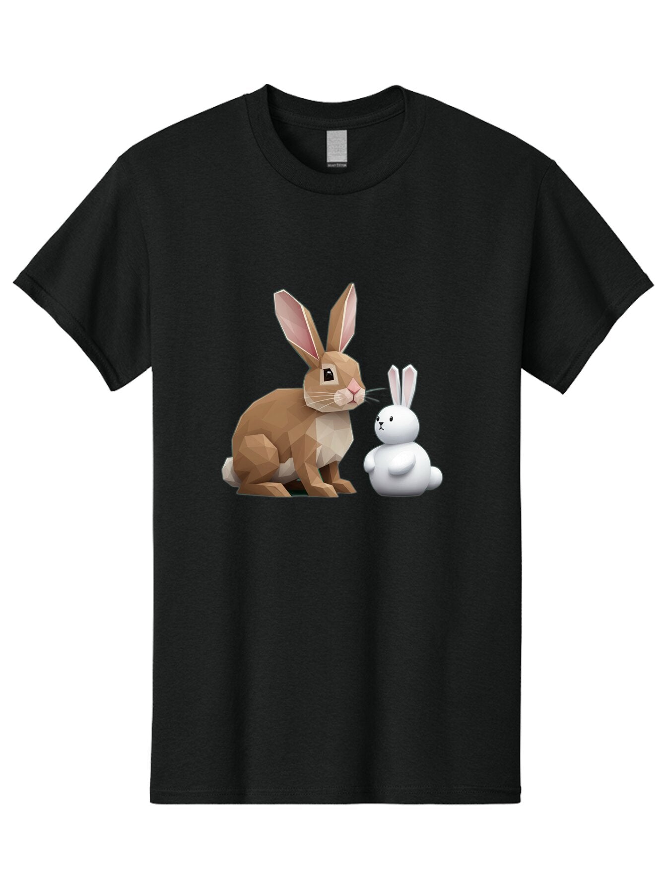 Rabbit-Duo Men'S Graphic Tee, 100% Cotton, Comfortable Casual Summer Wear, Machine Washable, Vintage Camera, Old Camera, Antique Camera, Black Camera, Classic Photography, Photography Equipment, Nostalgic Device, Film Camera, Camera Art Bar340 13