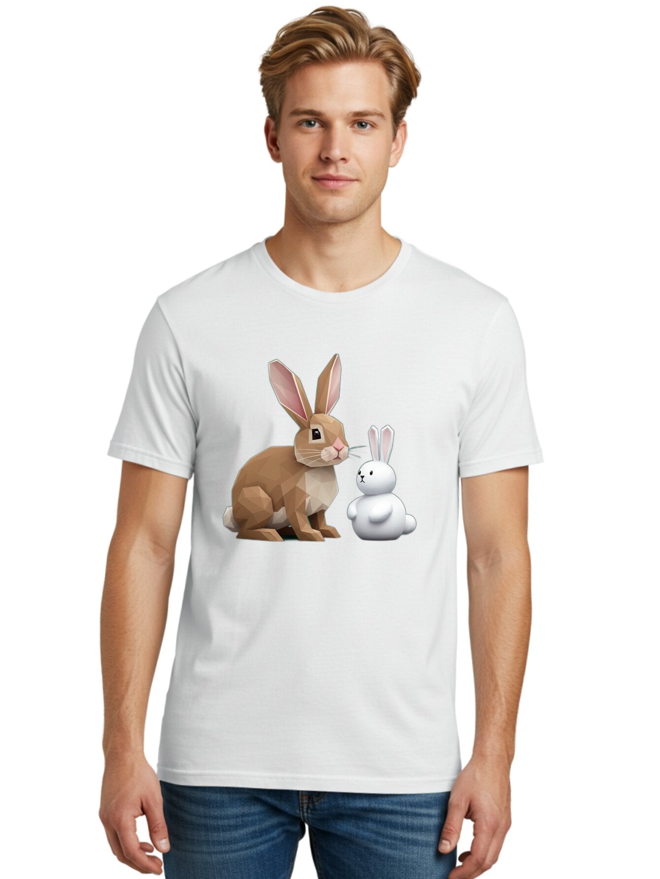 Rabbit-Duo Men'S Graphic Tee, 100% Cotton, Comfortable Casual Summer Wear, Machine Washable, Vintage Camera, Old Camera, Antique Camera, Black Camera, Classic Photography, Photography Equipment, Nostalgic Device, Film Camera, Camera Art Bar340 22