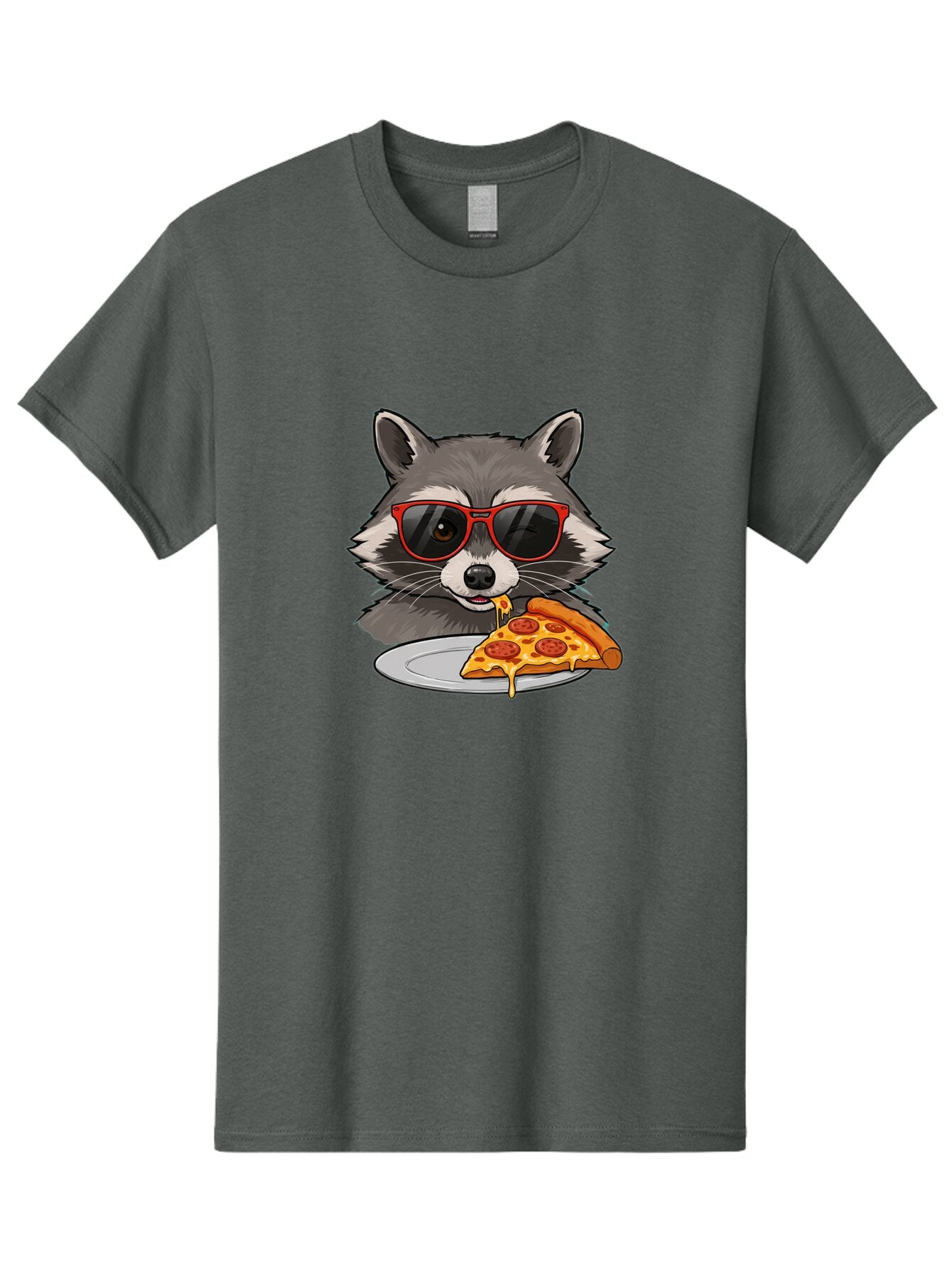 Raccoon-Eating-Pizza Men'S Graphic Tee, 100% Cotton, Comfortable Casual Summer Wear, Machine Washable, Vintage Camera, Old Camera, Antique Camera, Black Camera, Classic Photography, Photography Equipment, Nostalgic Device, Film Camera, Bar346 12