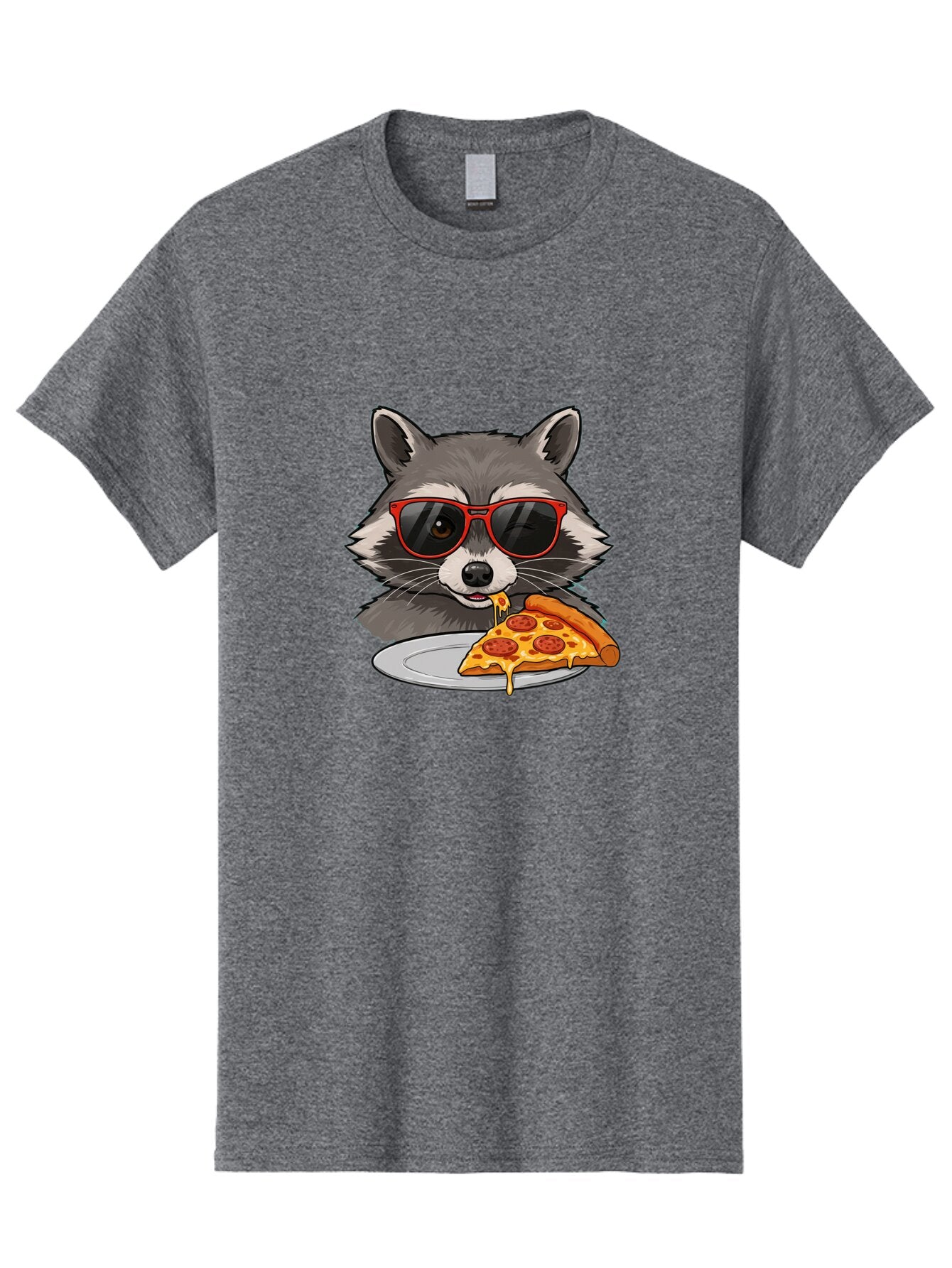 Raccoon-Eating-Pizza Men'S Graphic Tee, 100% Cotton, Comfortable Casual Summer Wear, Machine Washable, Vintage Camera, Old Camera, Antique Camera, Black Camera, Classic Photography, Photography Equipment, Nostalgic Device, Film Camera, Bar346 15