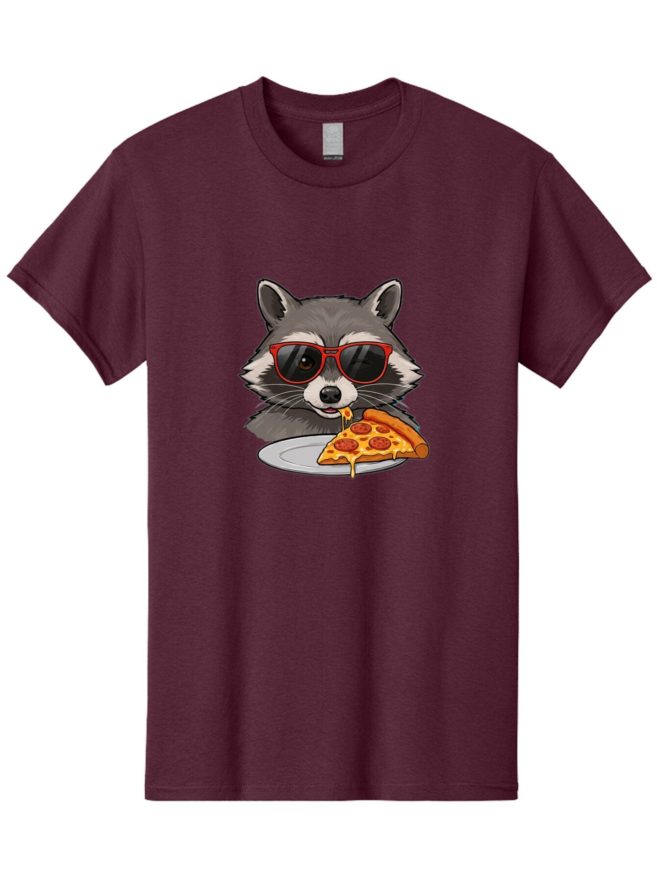 Raccoon-Eating-Pizza Men'S Graphic Tee, 100% Cotton, Comfortable Casual Summer Wear, Machine Washable, Vintage Camera, Old Camera, Antique Camera, Black Camera, Classic Photography, Photography Equipment, Nostalgic Device, Film Camera, Bar346 13