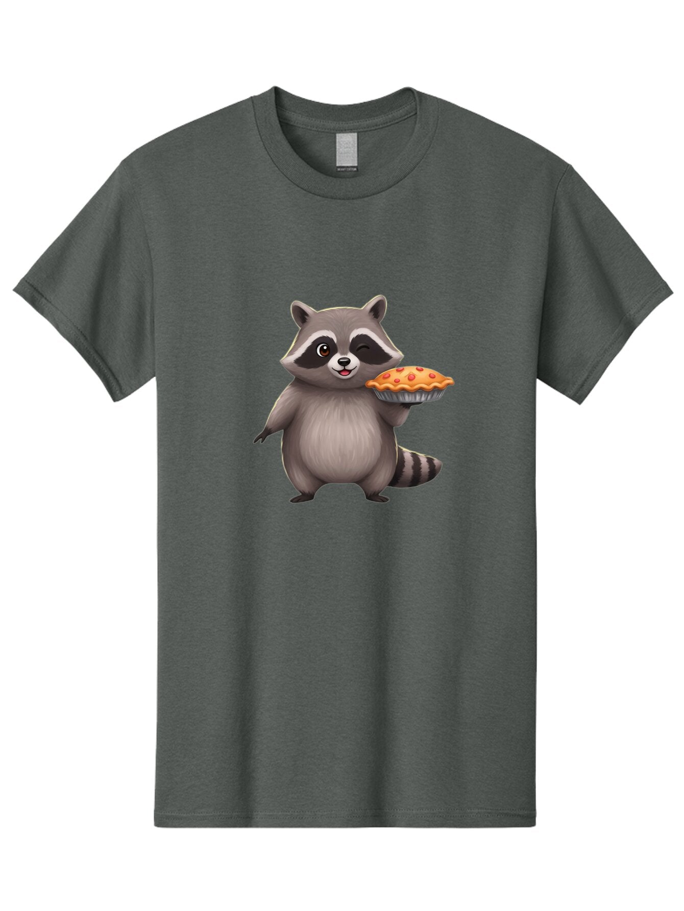 Raccoon-Holding-A-Pie Men'S Graphic Tee, 100% Cotton, Comfortable Casual Summer Wear, Machine Washable, Vintage Camera, Old Camera, Antique Camera, Black Camera, Classic Photography, Photography Equipment, Nostalgic Device, Film Camera, Bar349 10